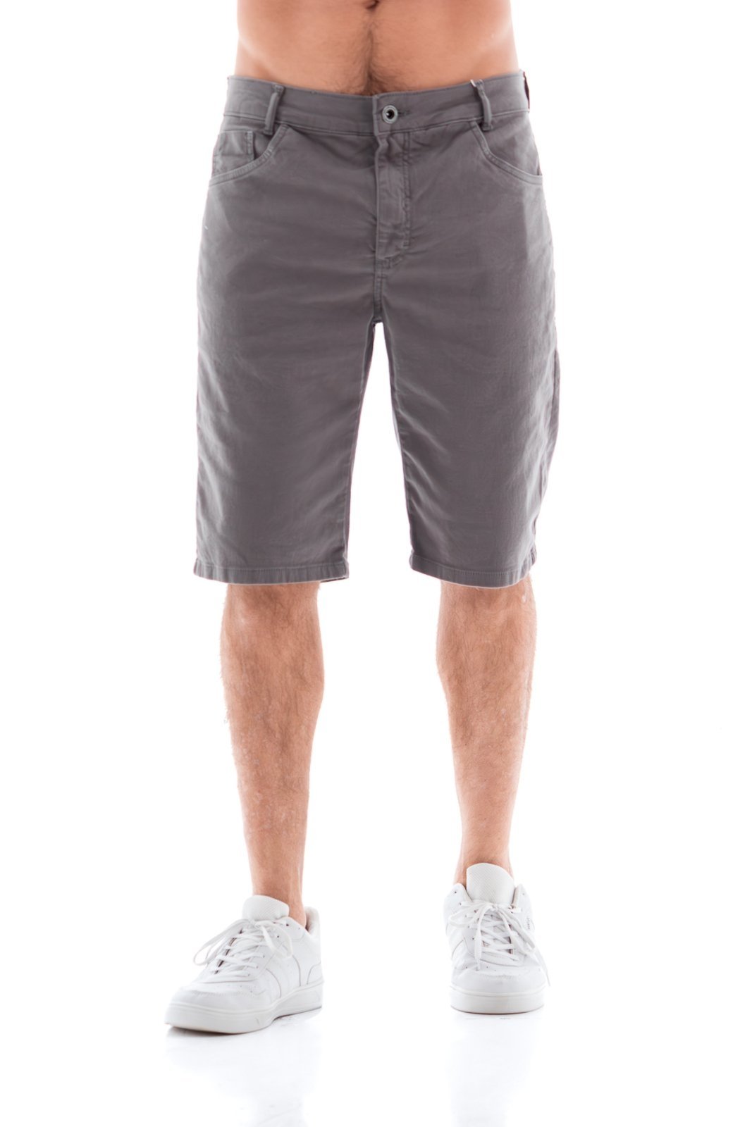 Bermuda Collor Masculina Arauto Confort Chumbo