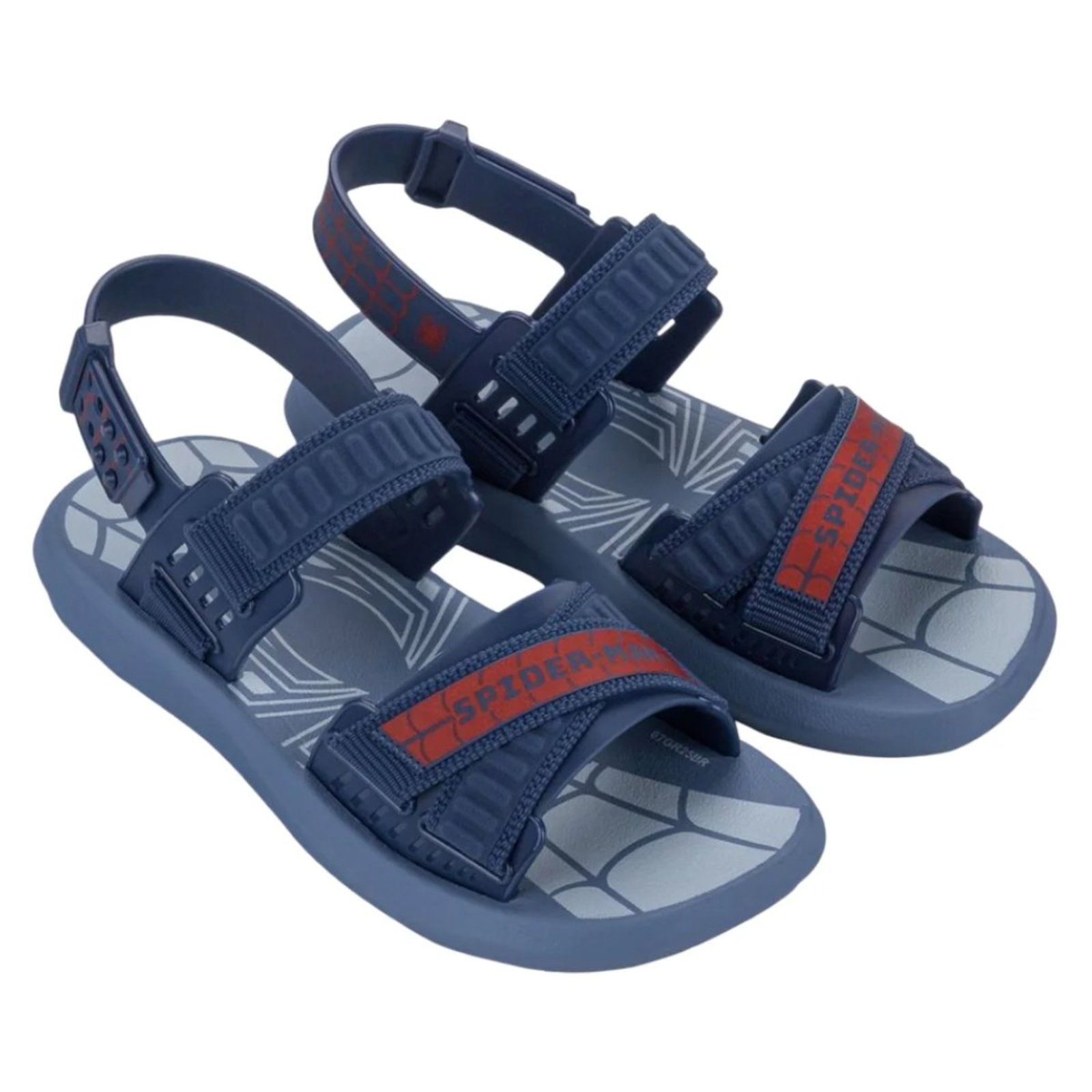 Infantil - Sandália Grendene Homem Aranha Force 23356 Grendene Azul Marinho