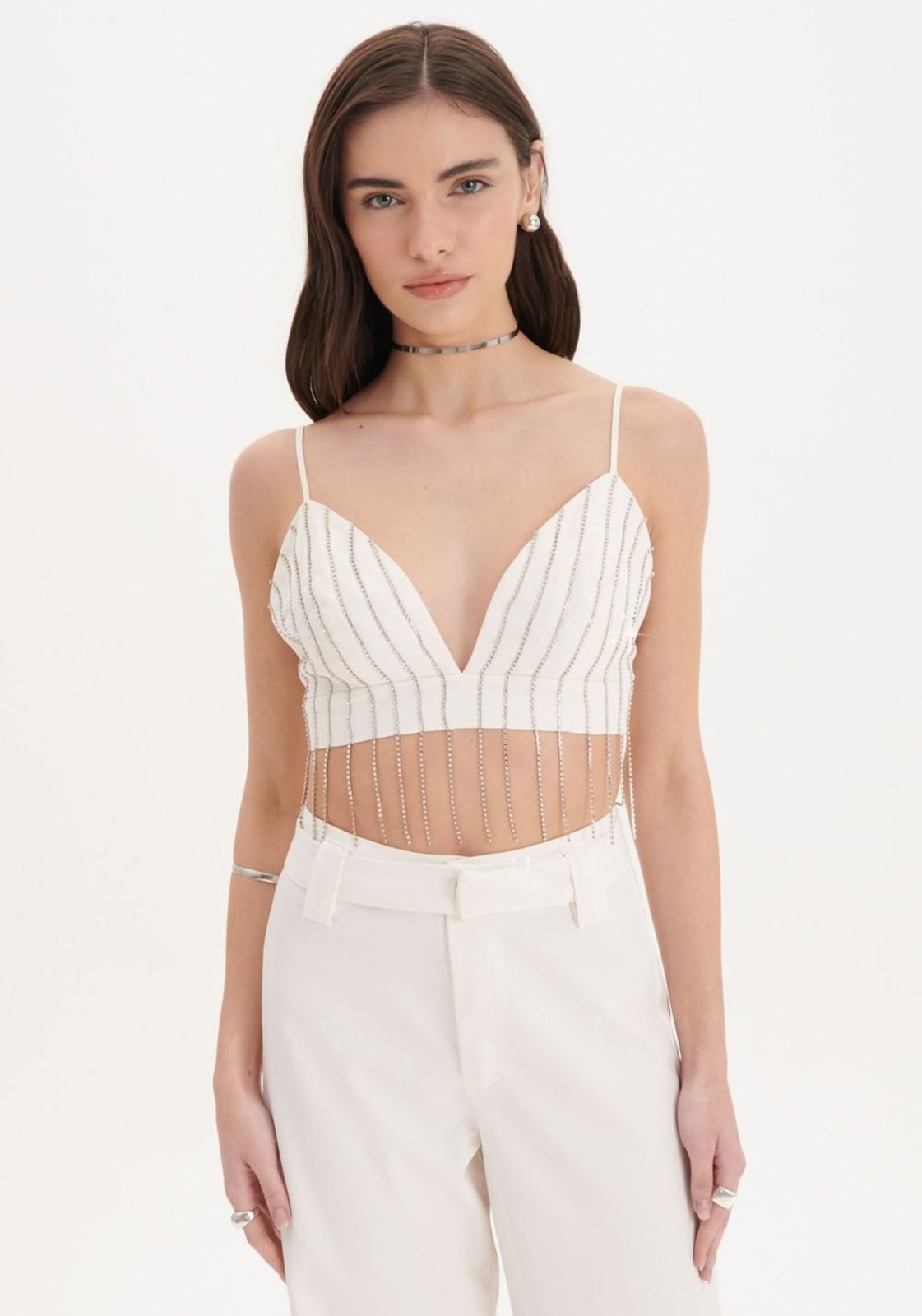 Top Cropped com Brilho My Favorite Things