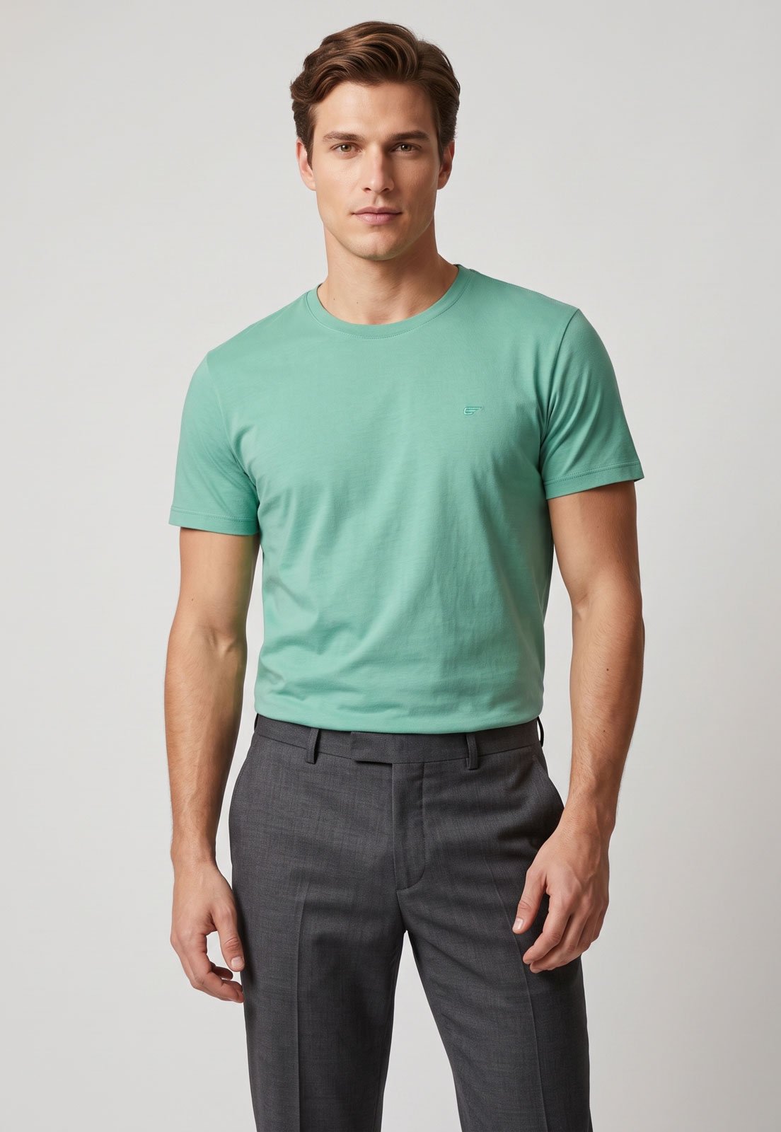 Camiseta Masculina Ellus Fine e Asa Classic Verde