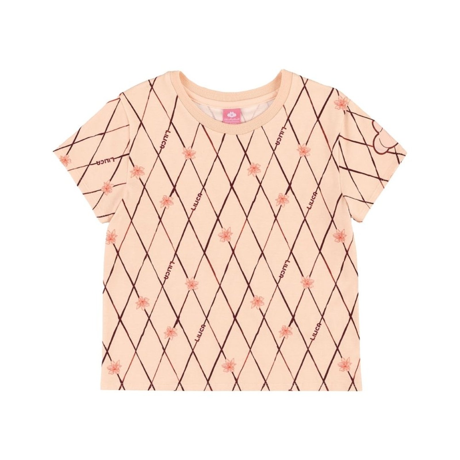 Infantil - Blusa Manga Curta Estampada Menina Lilica Ripilica