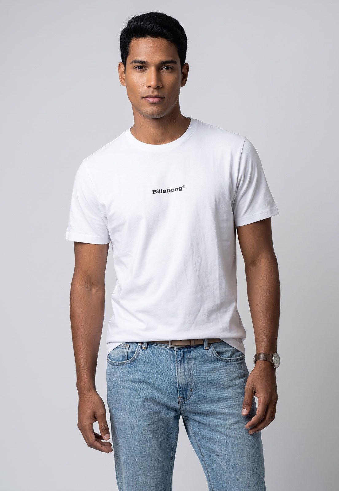 Camiseta Masculina Billabong Smitty Branca