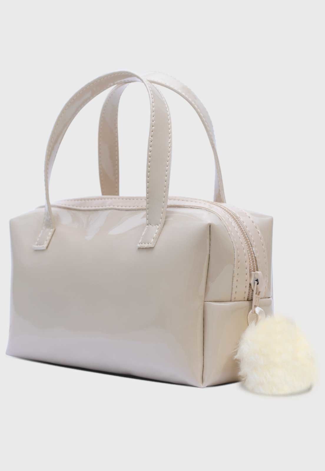 Vista 2 Infantil - Bolsa Menina Popidi Marfim Pópidí bege