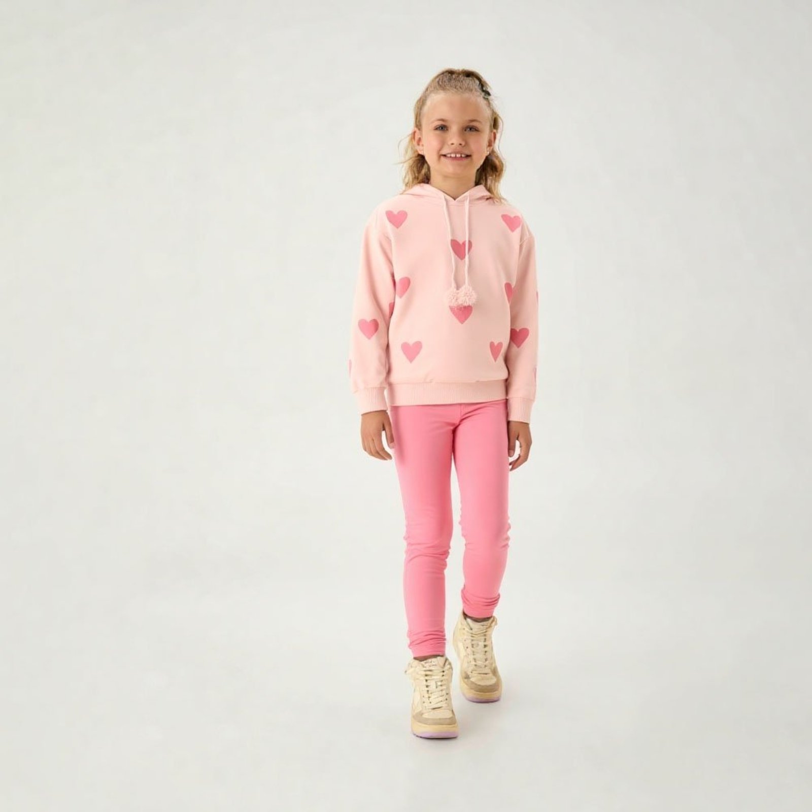 Infantil - Conjunto Rosa Pulla Bulla Menina - 55341-11