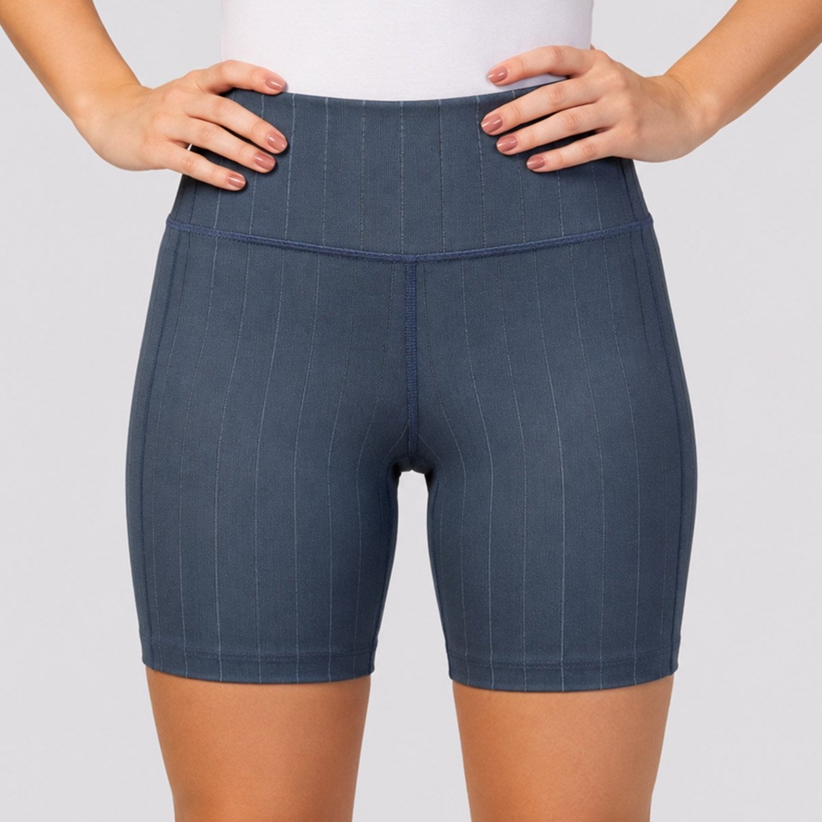 Bermuda Fila Pinstripes Flow II Feminina Marinho