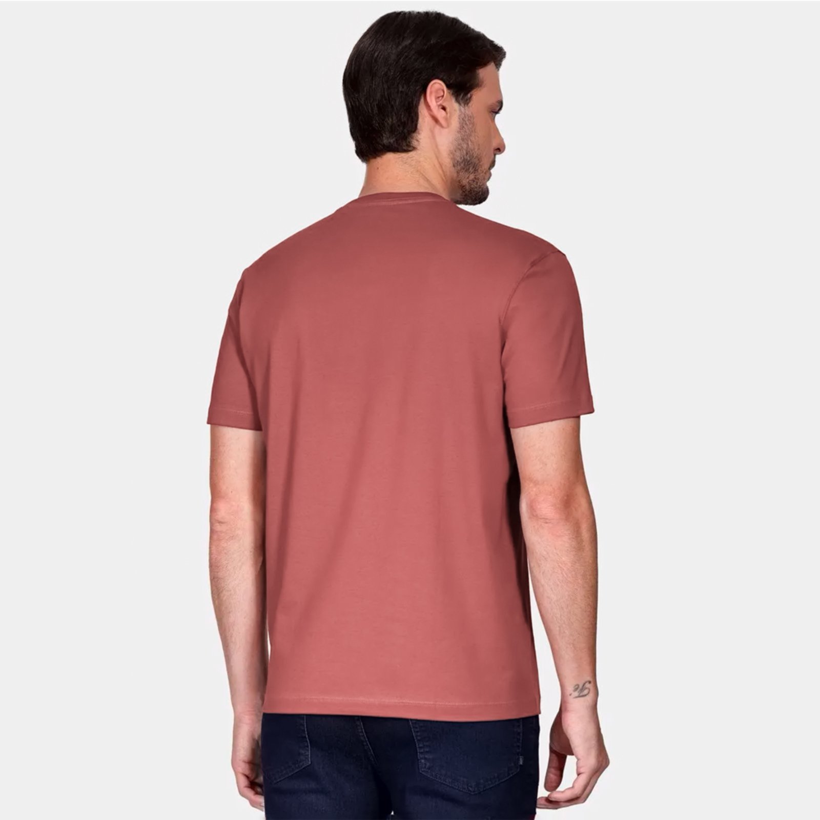 Vista 3 Camiseta Aramis Basic Pr26 Masculino amarelo Aramis amarelo