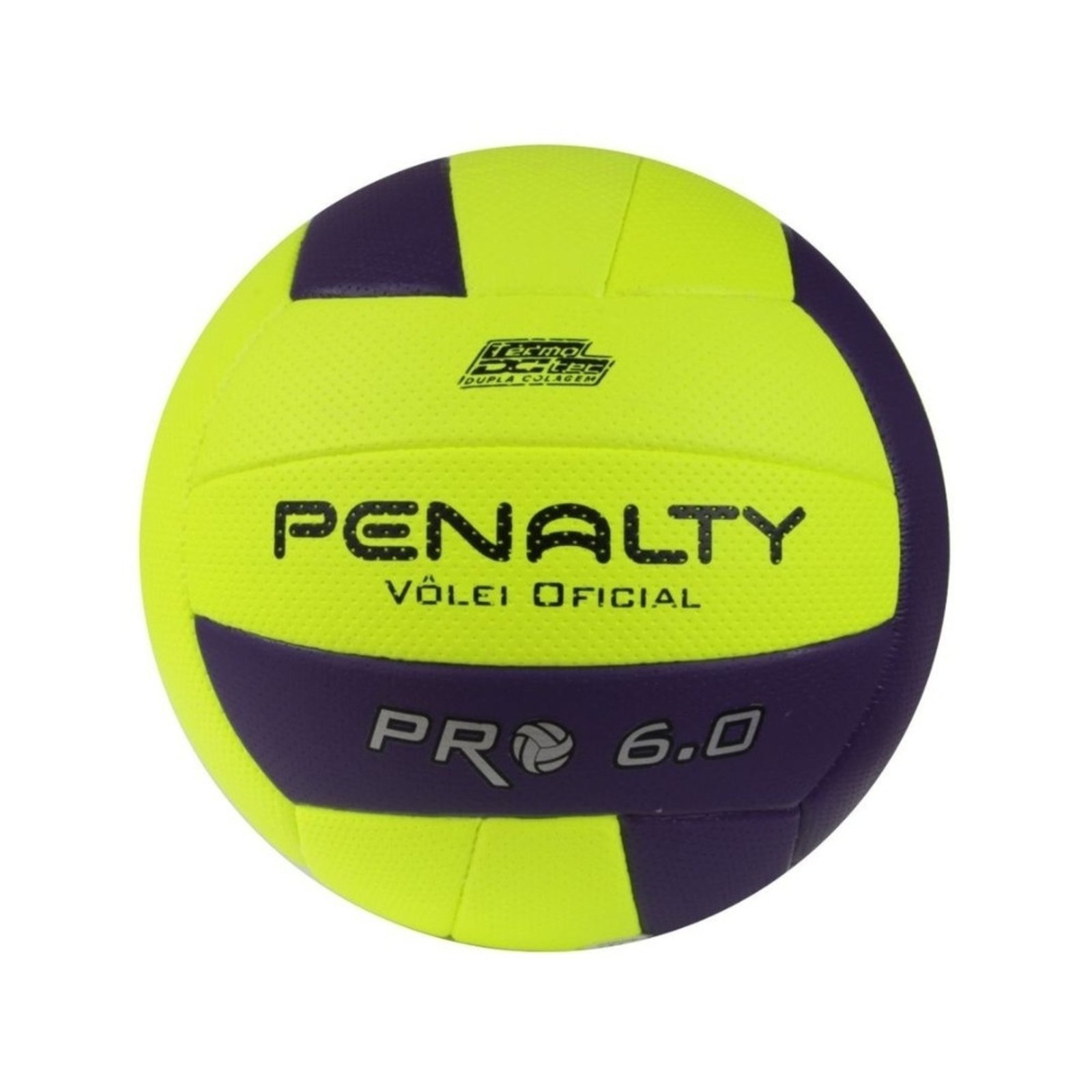 Bola Penalty Volei 6.0 Pro X Amarela E Roxa