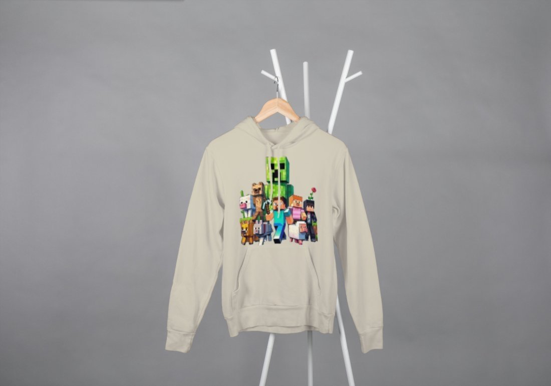 Moletom Blusa De Frio e Juvenil Caqui
