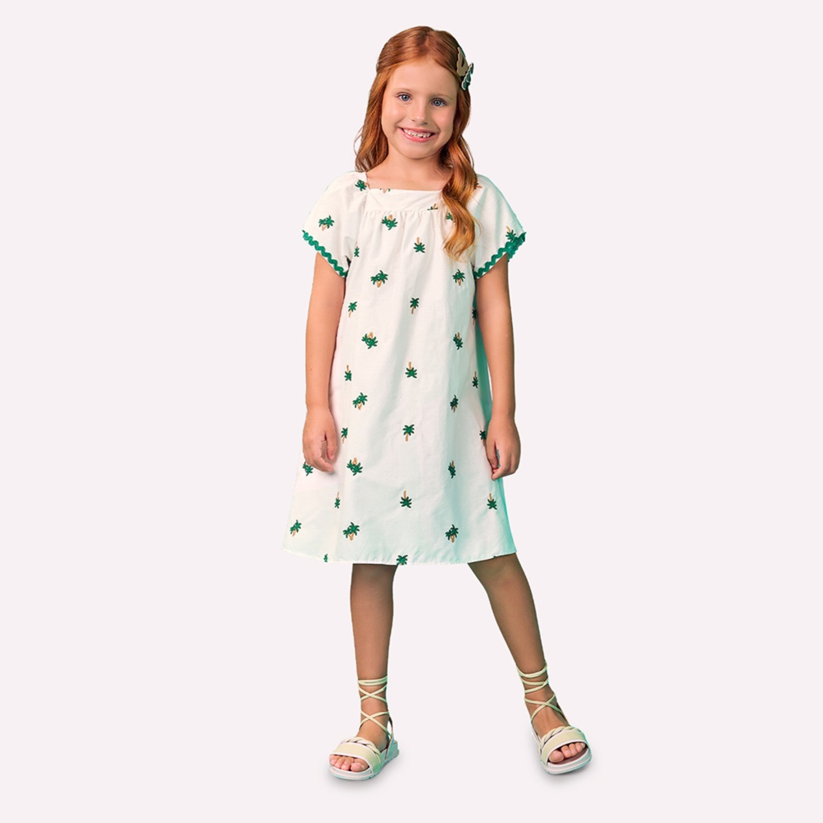 Infantil – Vestido Menina Coqueiros Nanai