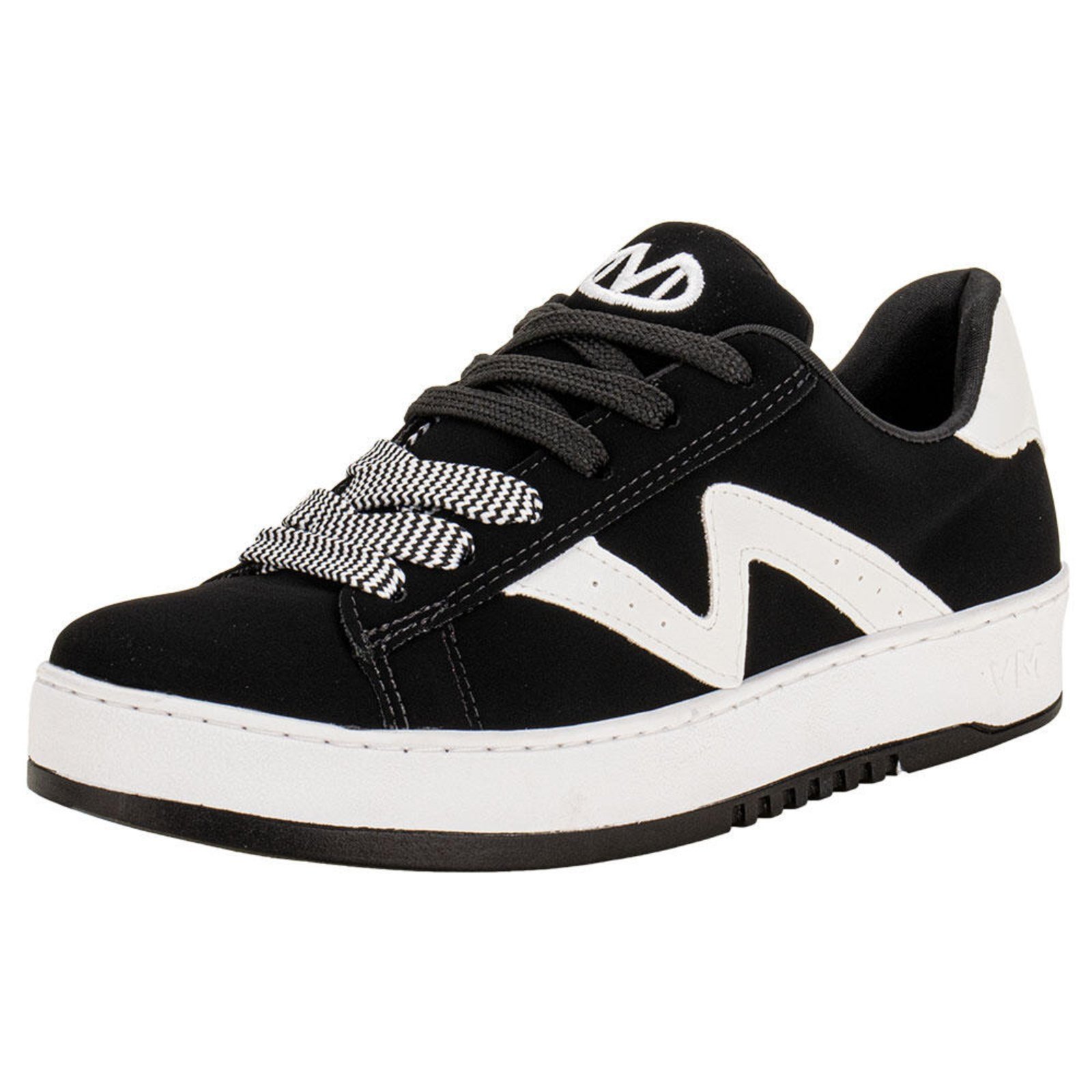 Tênis Feminino Casual Via Marte 069007 5830690 Preto