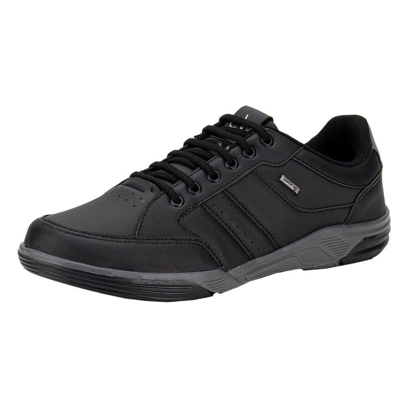 Sapatênis Masculino Confort Way 602603 9932603 Preto
