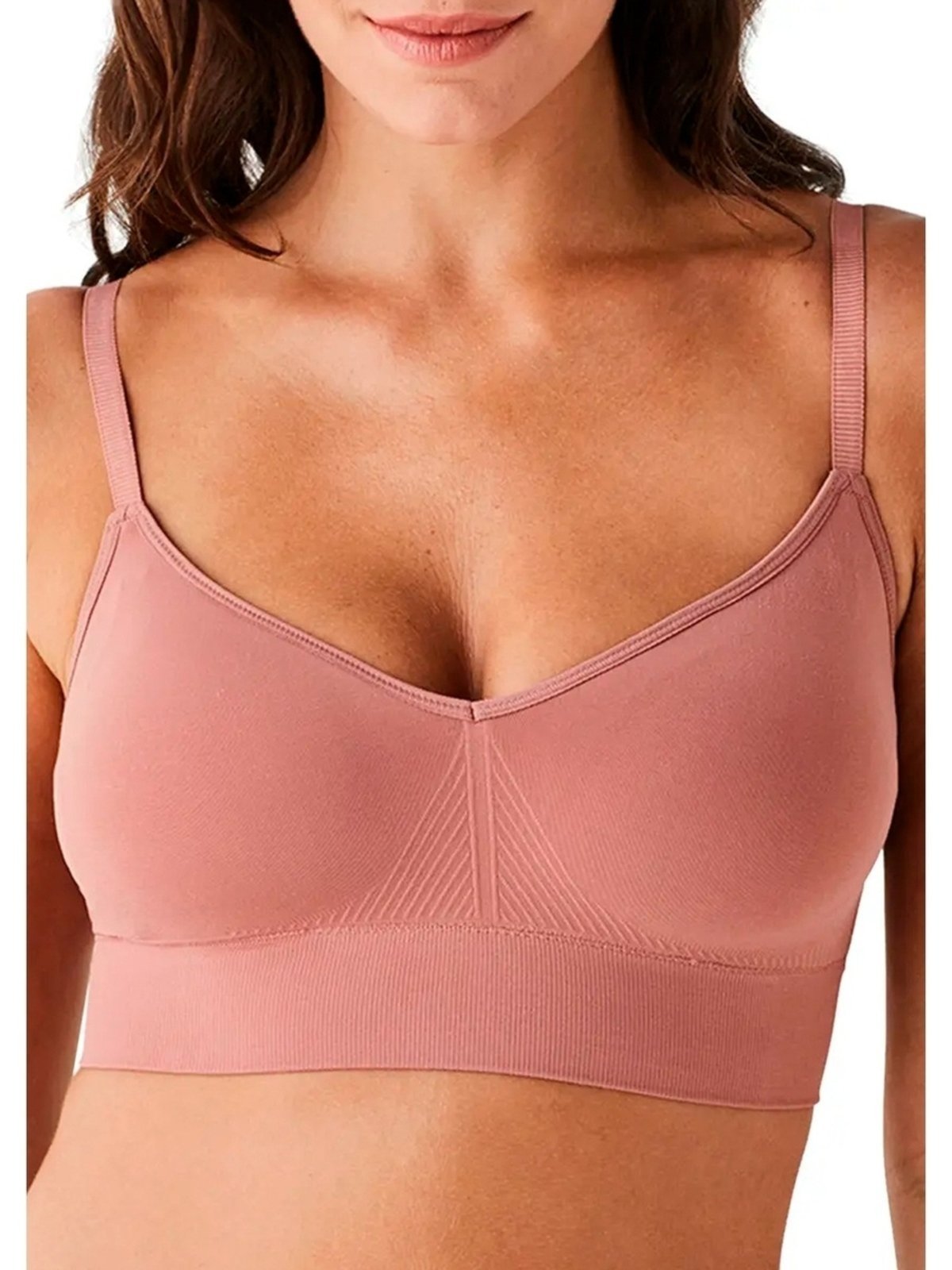 Vista 3 Kit com 2 Sutiãs sem Aro com Bojo Liz 51302 rosa Liz rosa