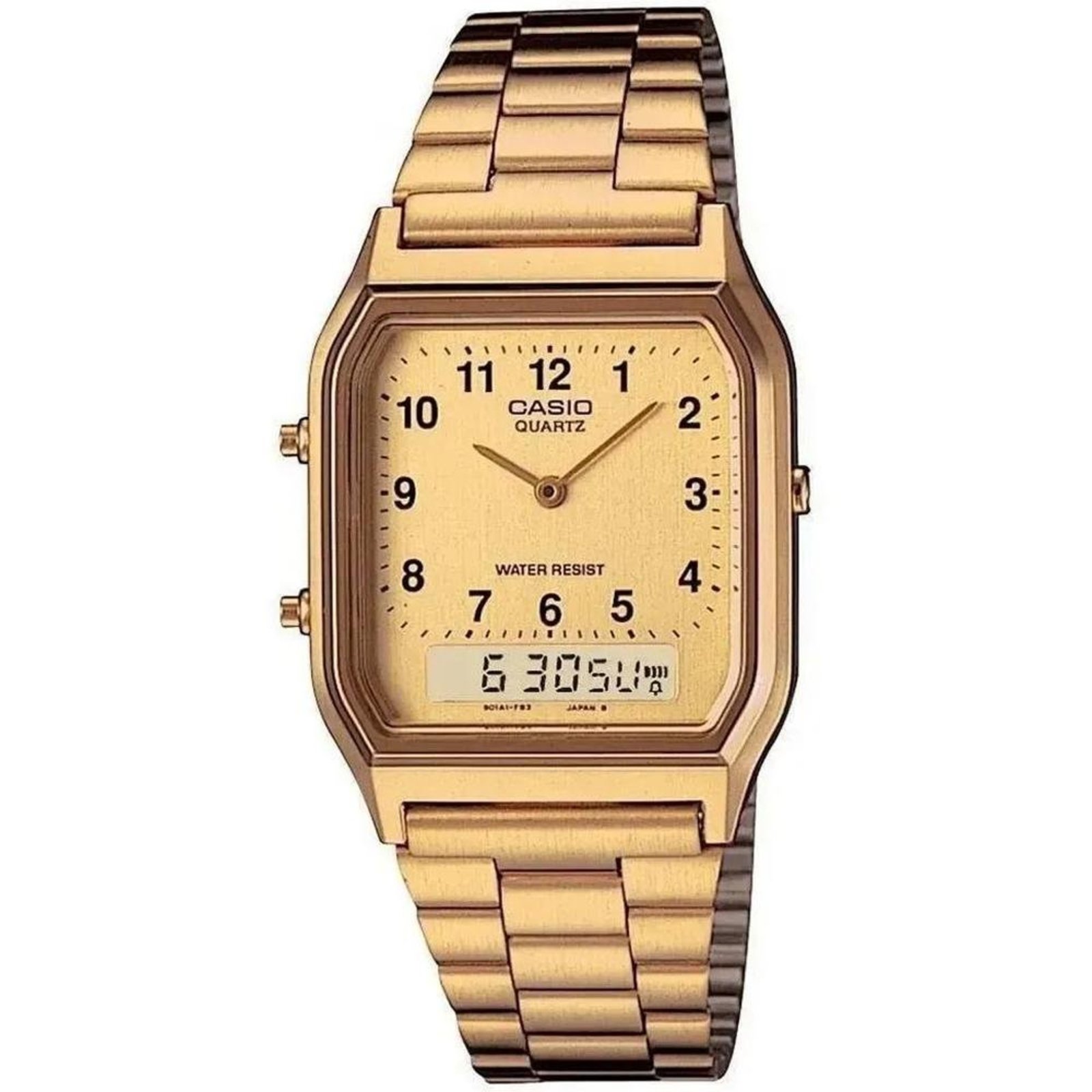 Relógio Casio Vintage AQ-230GA-9BMQ Dourado