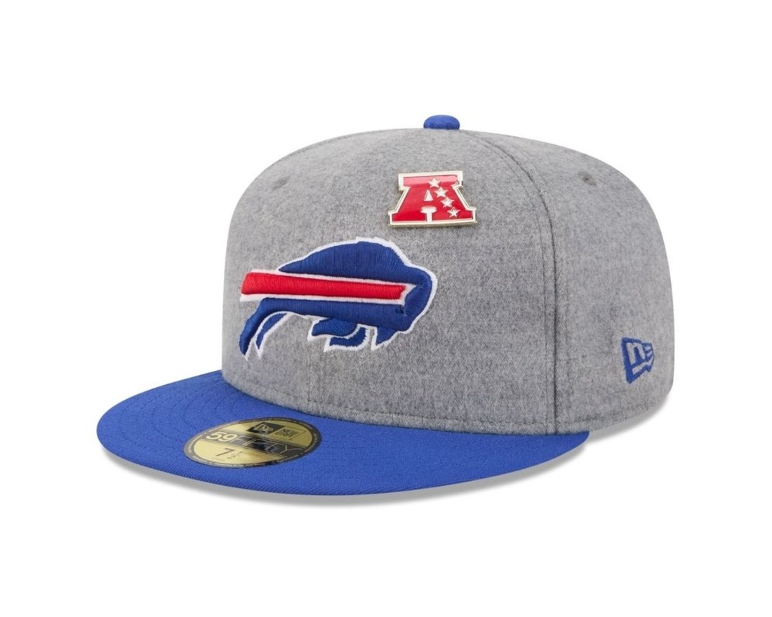 Bone New Era 59FIFTY Buffalo Bills NFL