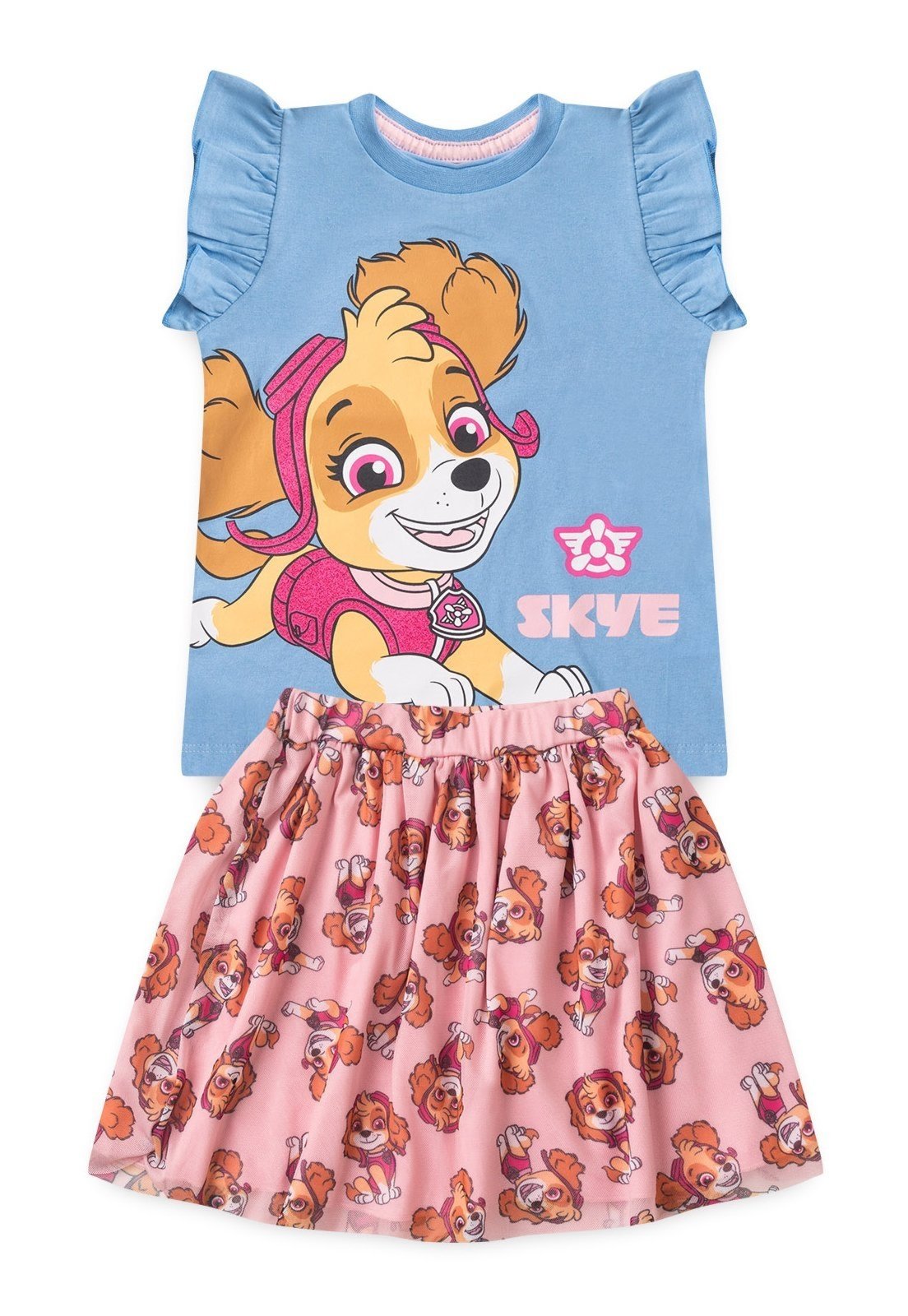 Infantil - Casaco Patrulha Canina Menina Skye