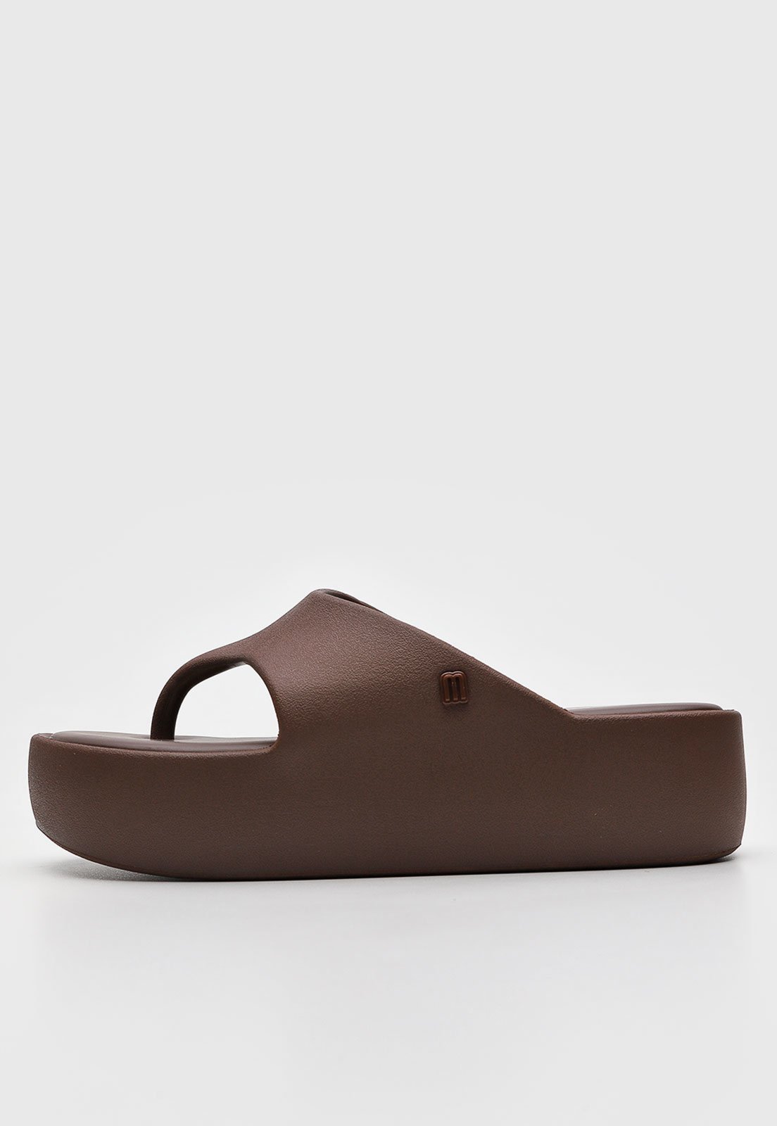 Sandália Melissa Free Platform Thong Ad Marrom