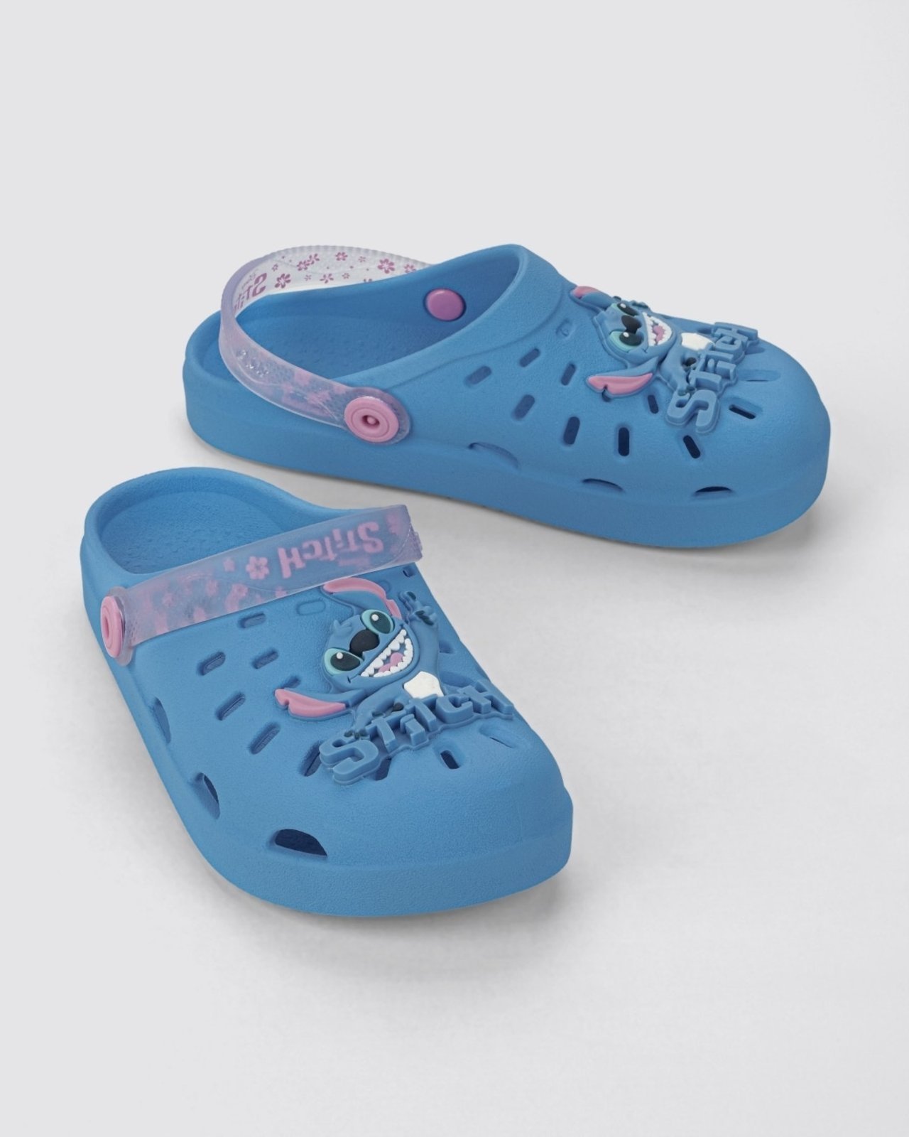 Infantil – Babuche Disney Urban Stitch Grendene Azul