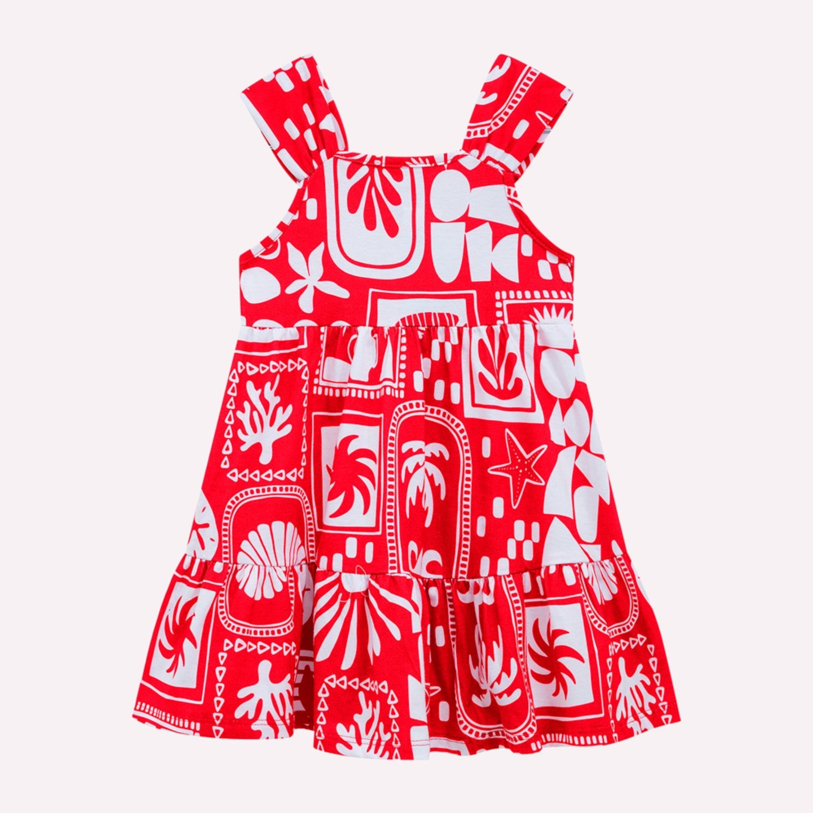 Infantil – Vestido Menina em Algodão Nanai