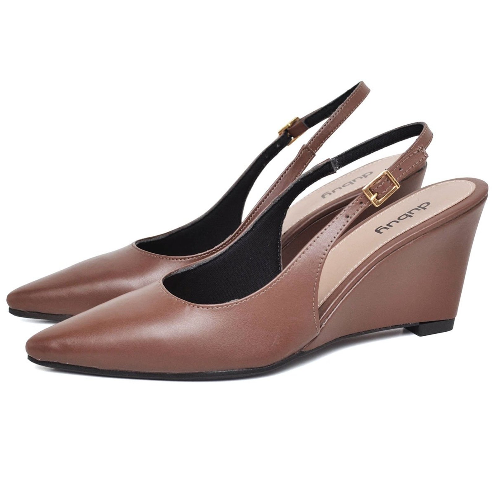 Sapato Feminino Scarpin Fivela Bico Fino DUBUY 1320FG