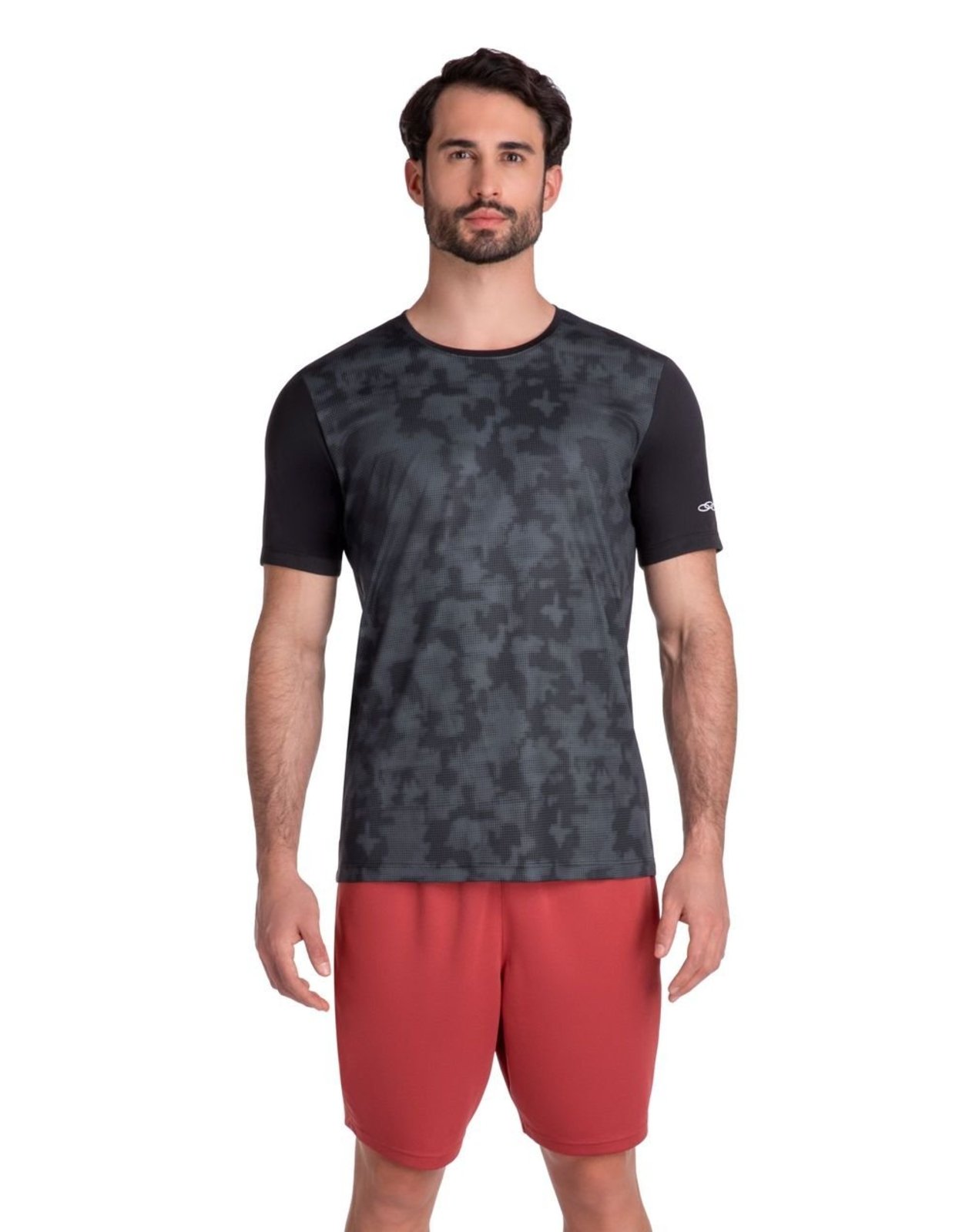 Camiseta Basic Estampada Olympikus GG Preto