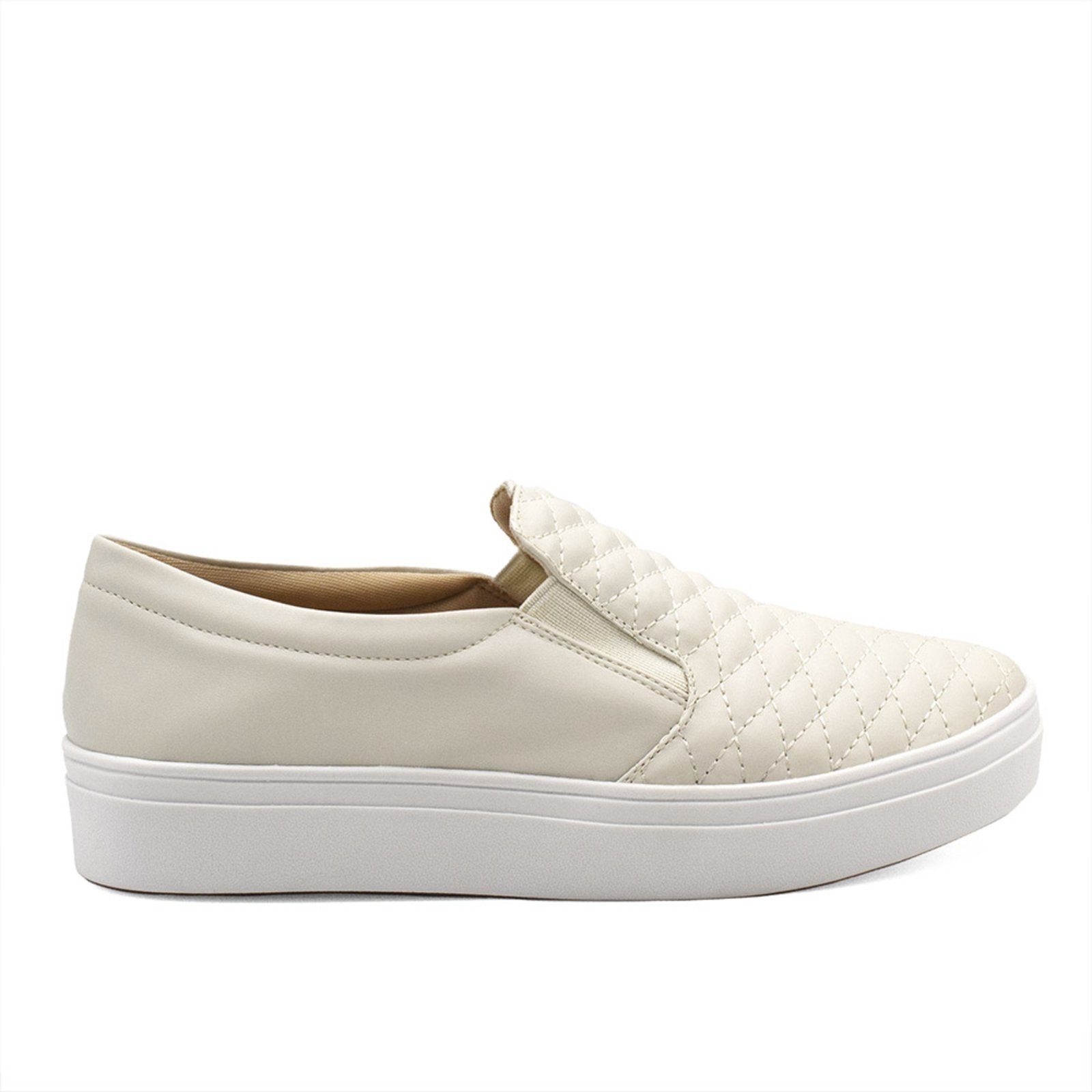 Slip On Zatta Matelassê Paula Off White