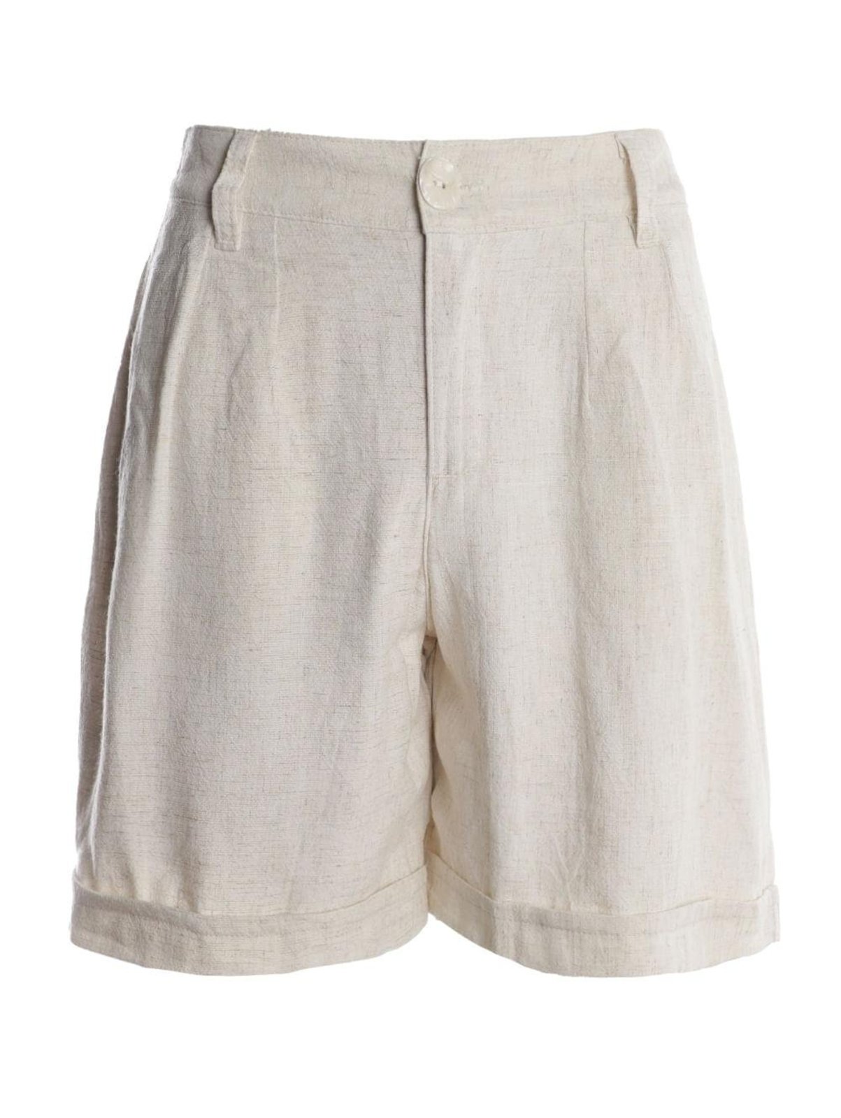 Bermuda Linho Feminino NATURAL