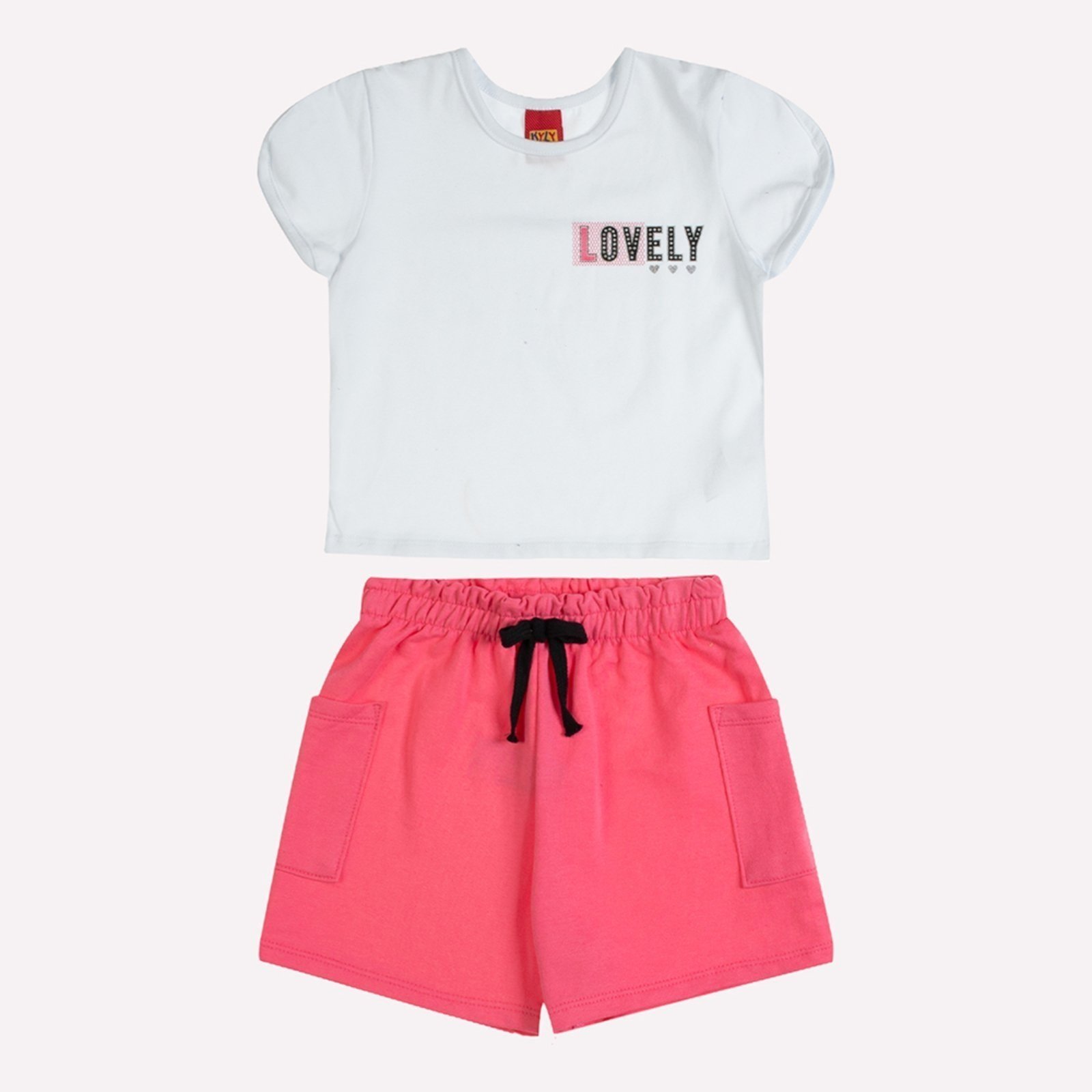 Infantil - Conjunto Menina Lettering Kyly