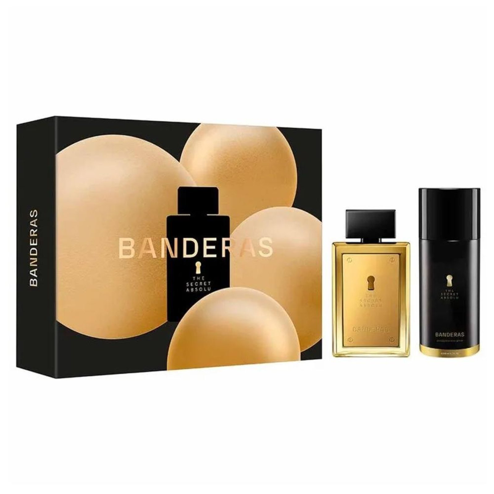 Vista 2 Kit Banderas The Secret Absolu Eau de Parfum 100ml + Desodorante 150ml incolor Banderas incolor