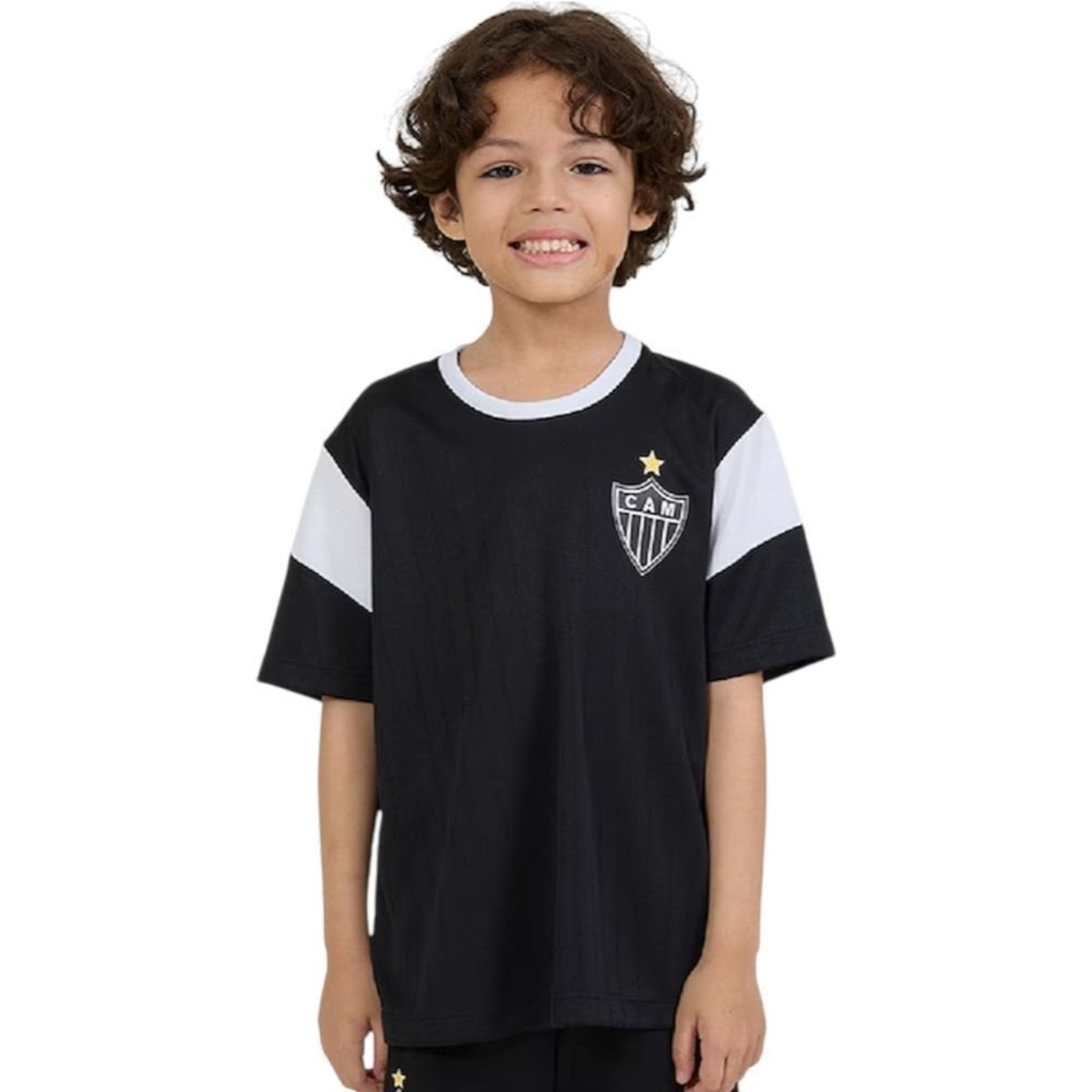 Infantil - Camisa Braziline Atlético Mineiro Estremecer - Preto - braziline