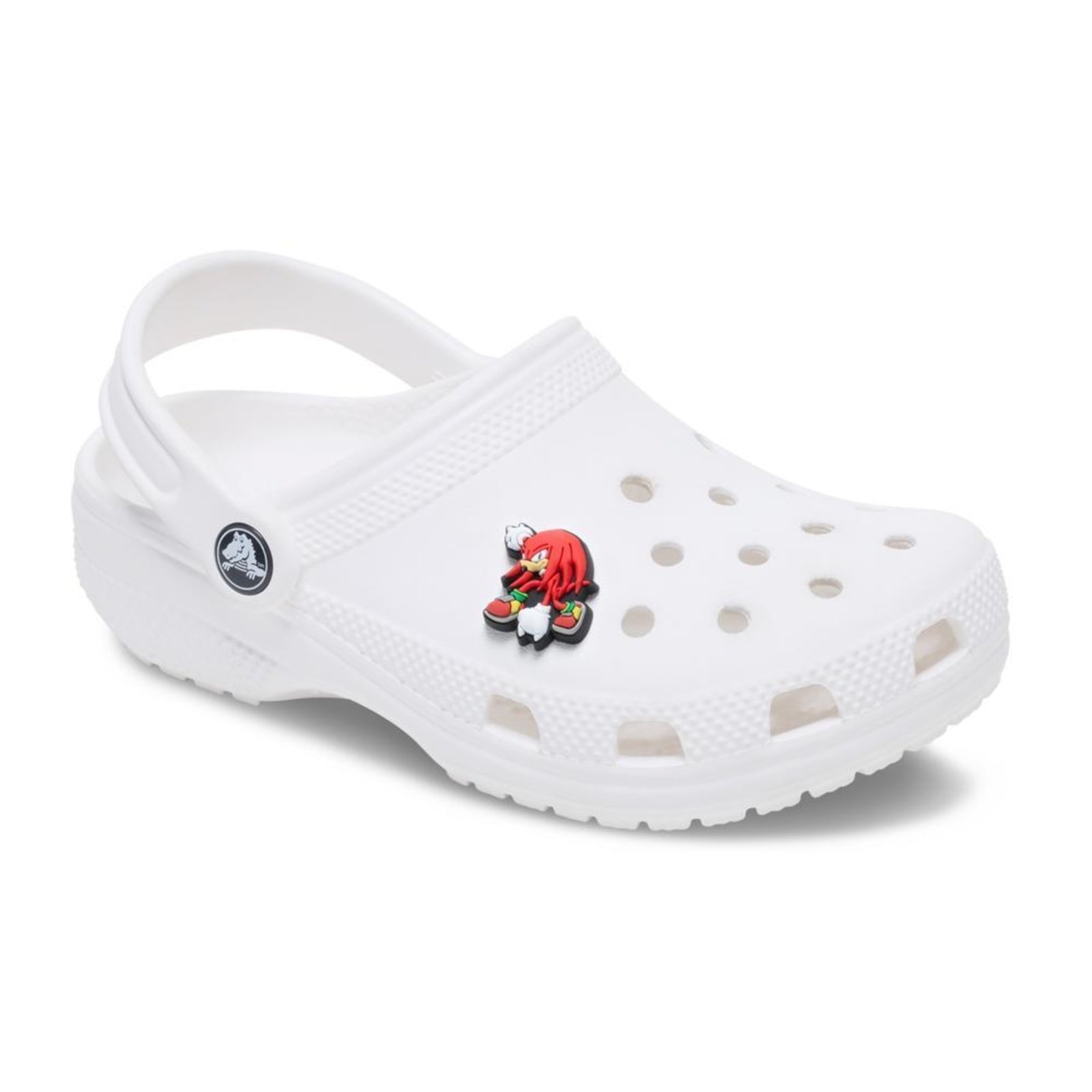 Vista 3 Infantil - Jibbitz™ Sonic The Hedgehog Spike Crocs branco