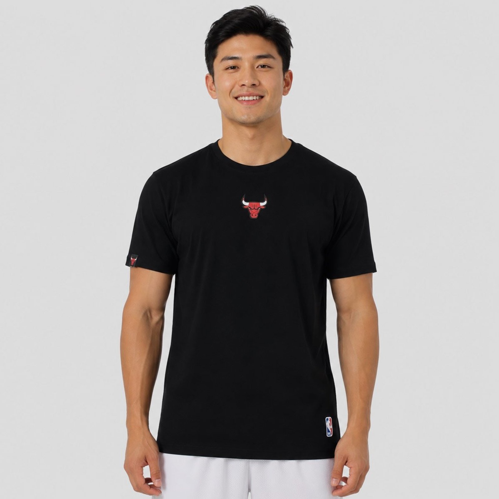 Camiseta NBA Chicago Bulls Core Preta
