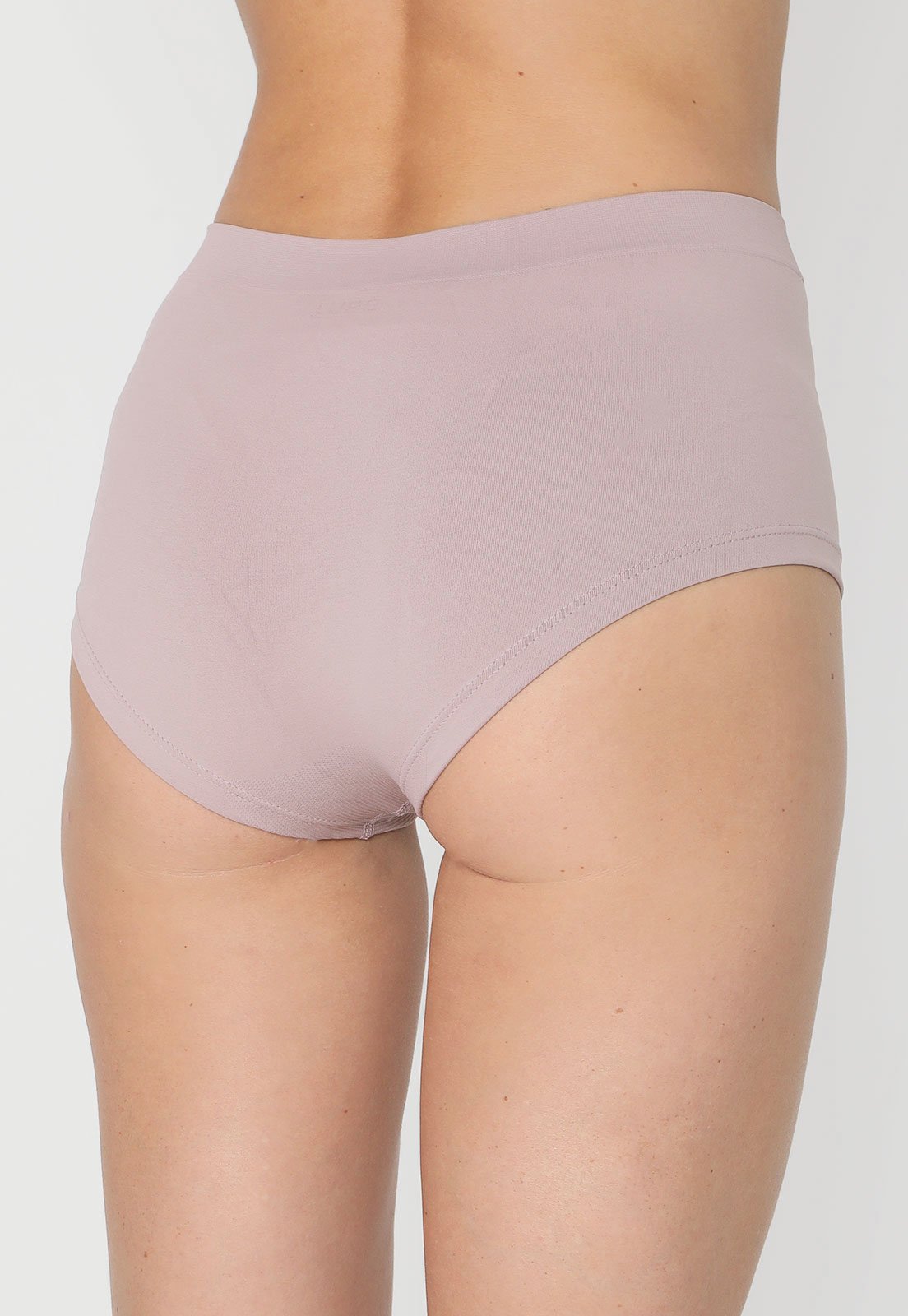 Vista 3 Calcinha Lupo Boxer Loba Clássica bege Lupo bege