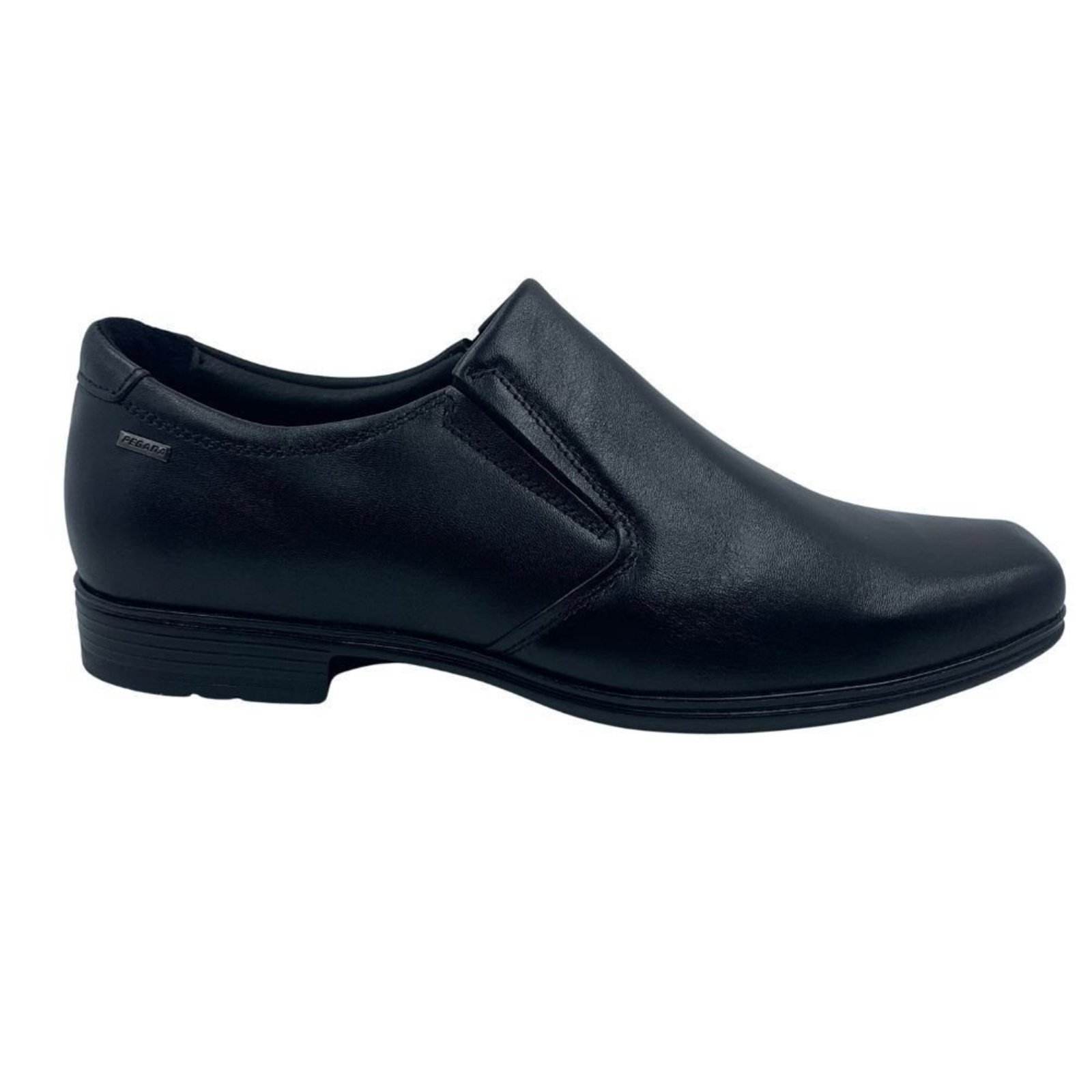 Sapato Pegada Levitech 122330 Couro Preto Social - Preto - Pegada