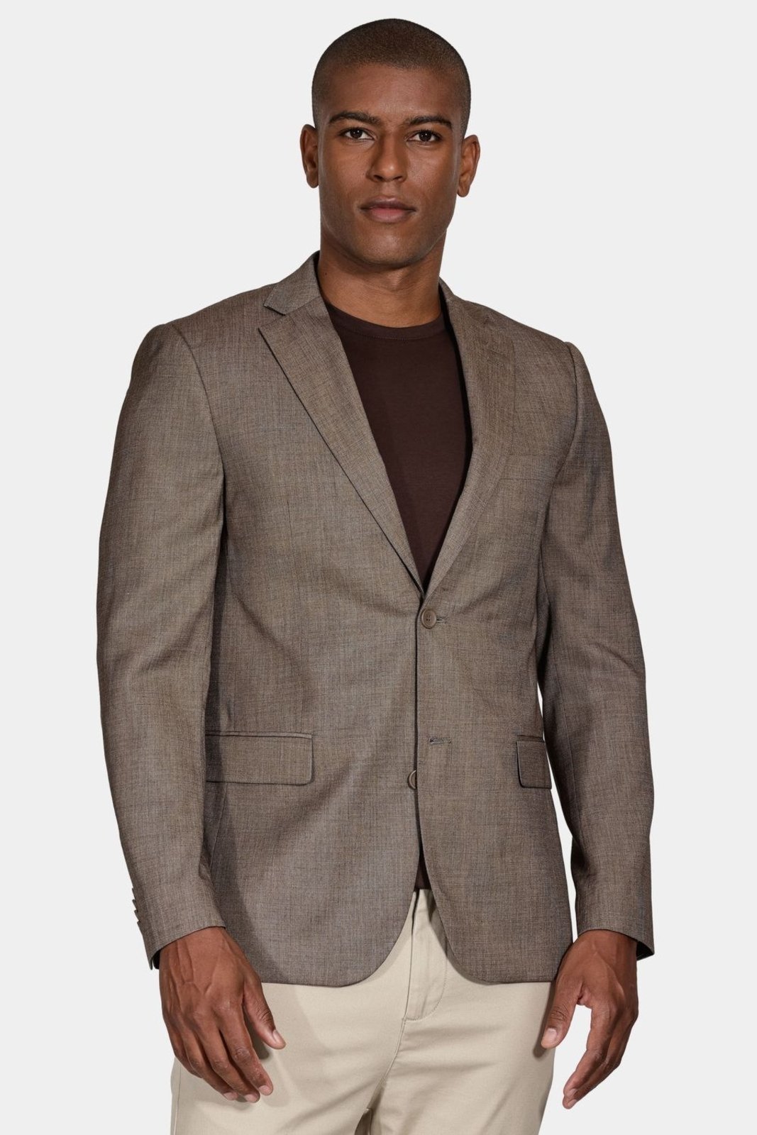 Paleto Texturizado Super Slim Castor – 46