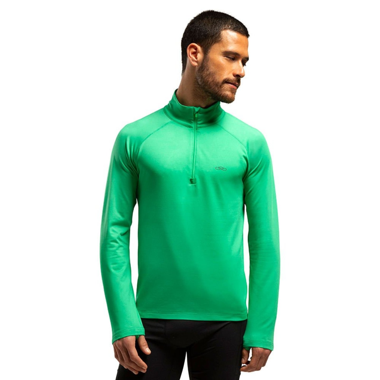 Blusa Térmica Manga Longa Olympikus GG Verde