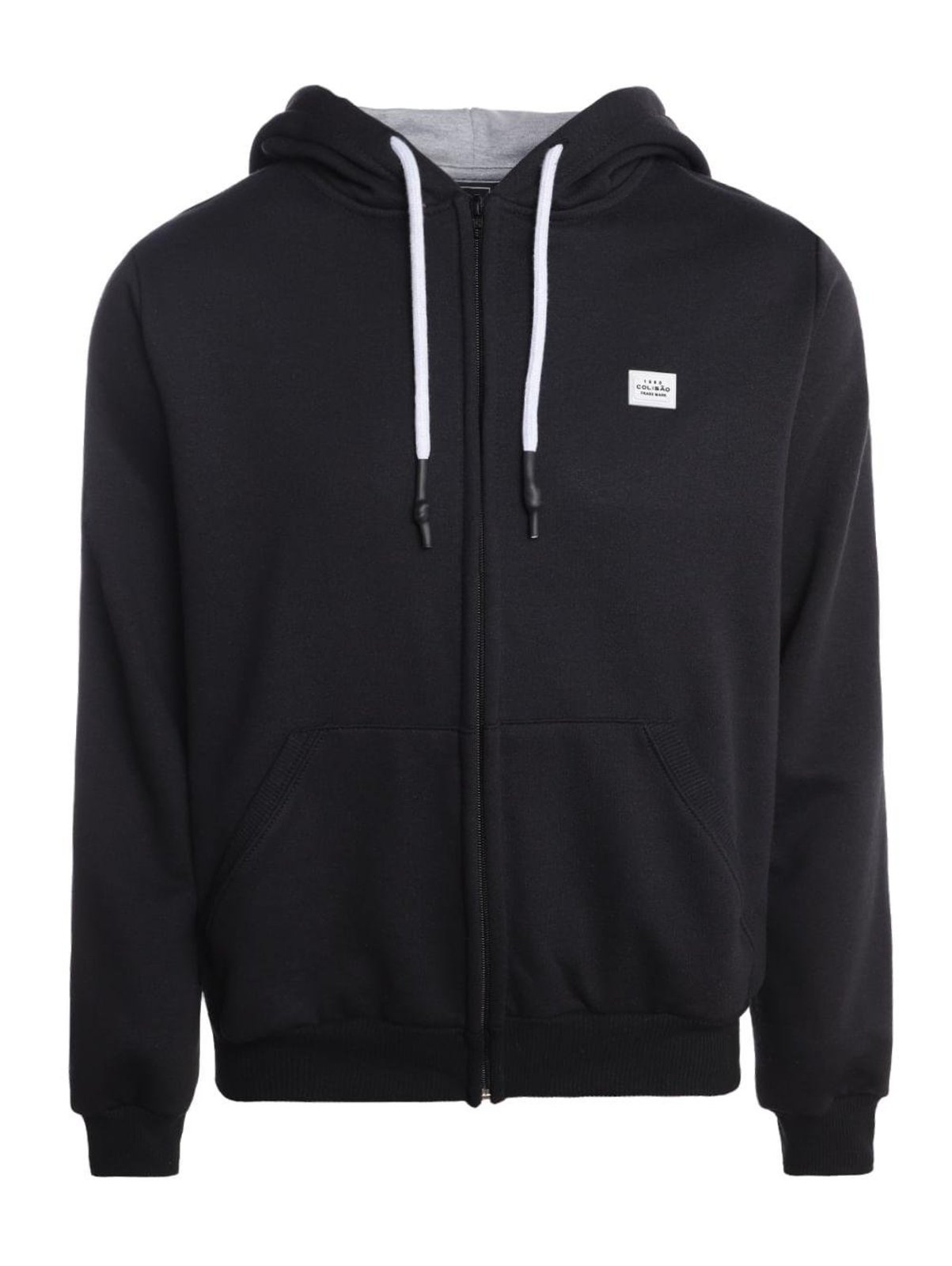 Jaqueta Moletom Masculina PRETO