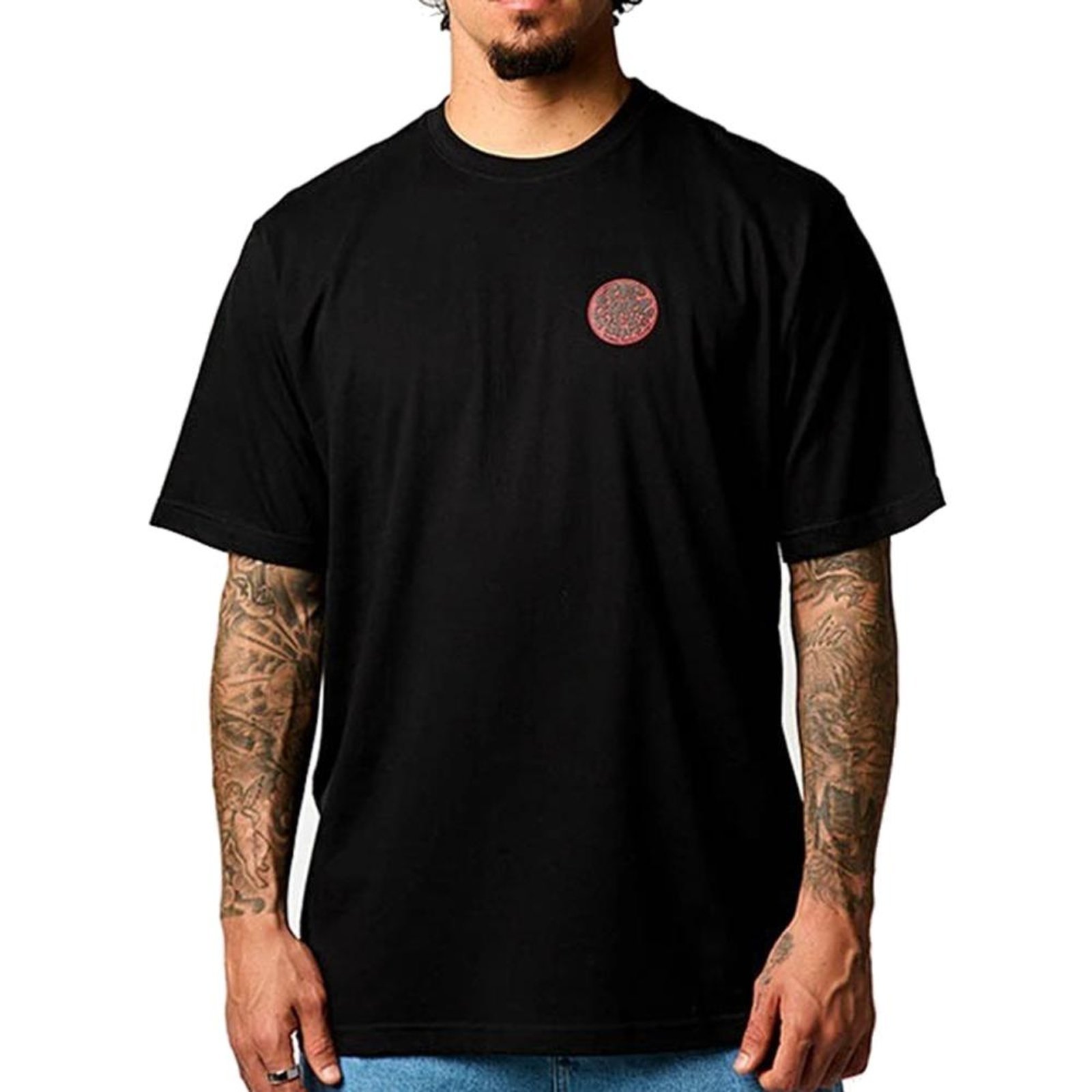 Camiseta Rip Curl Wettie E7 WT25 Masculina Preto