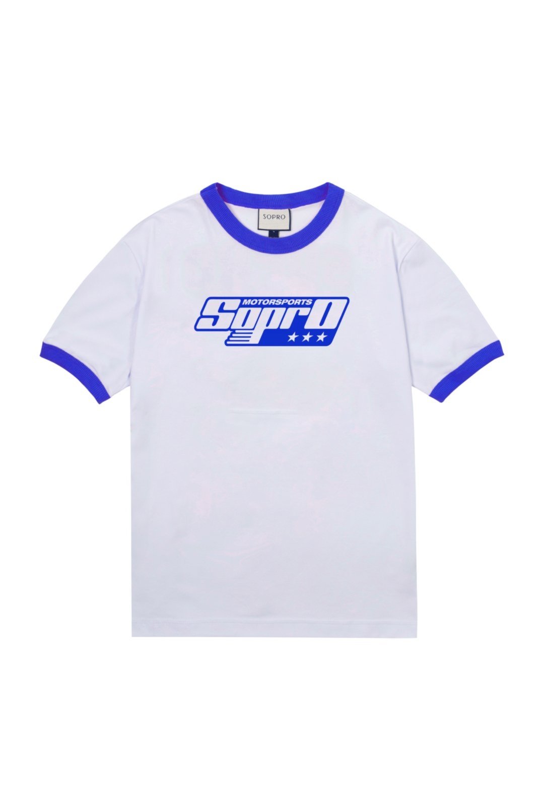 Vista 2 Camiseta Slim Sopro Motorsports off-white Sopro off-white