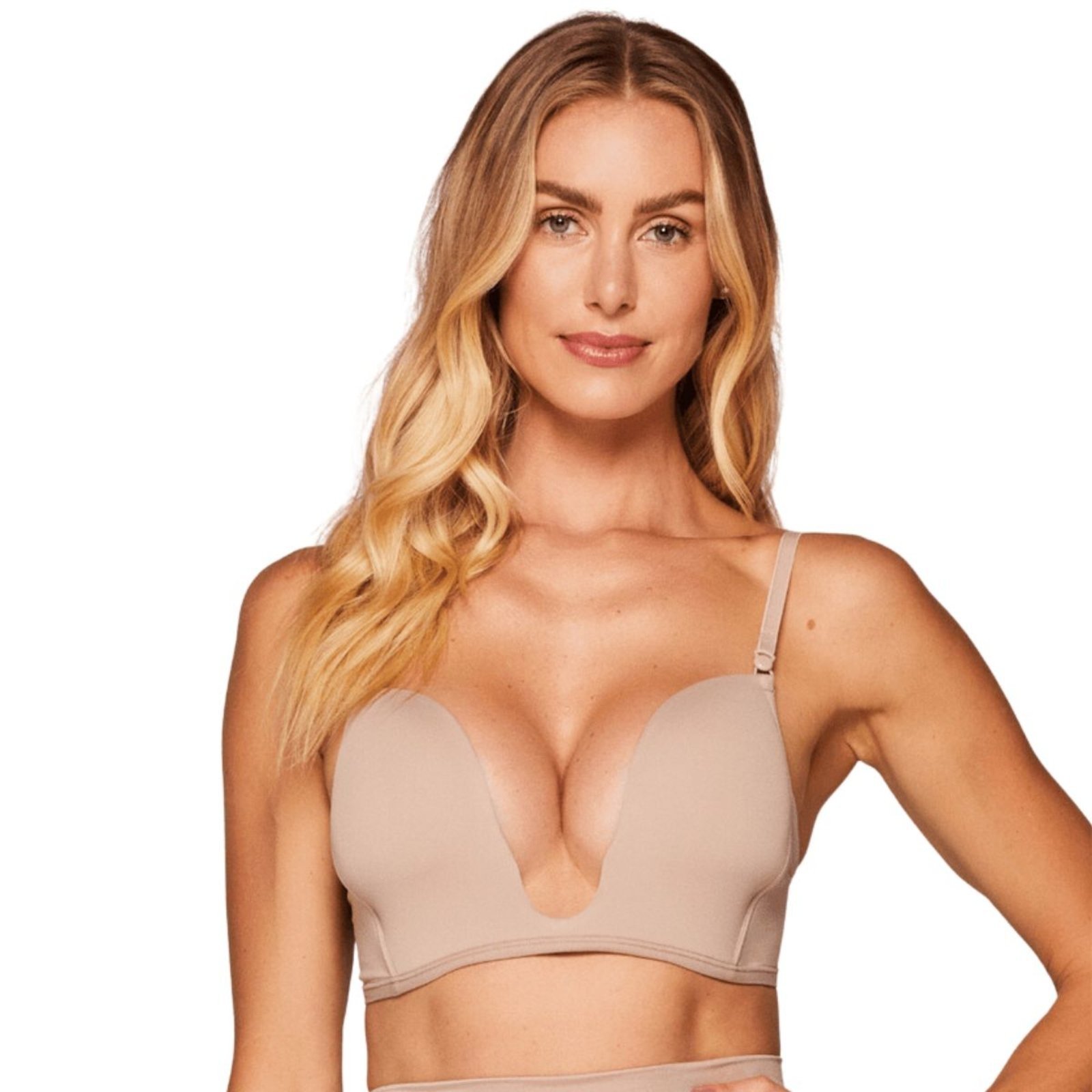 Sutiã Push Up Efeito Silicone Decote Profundo Liebe