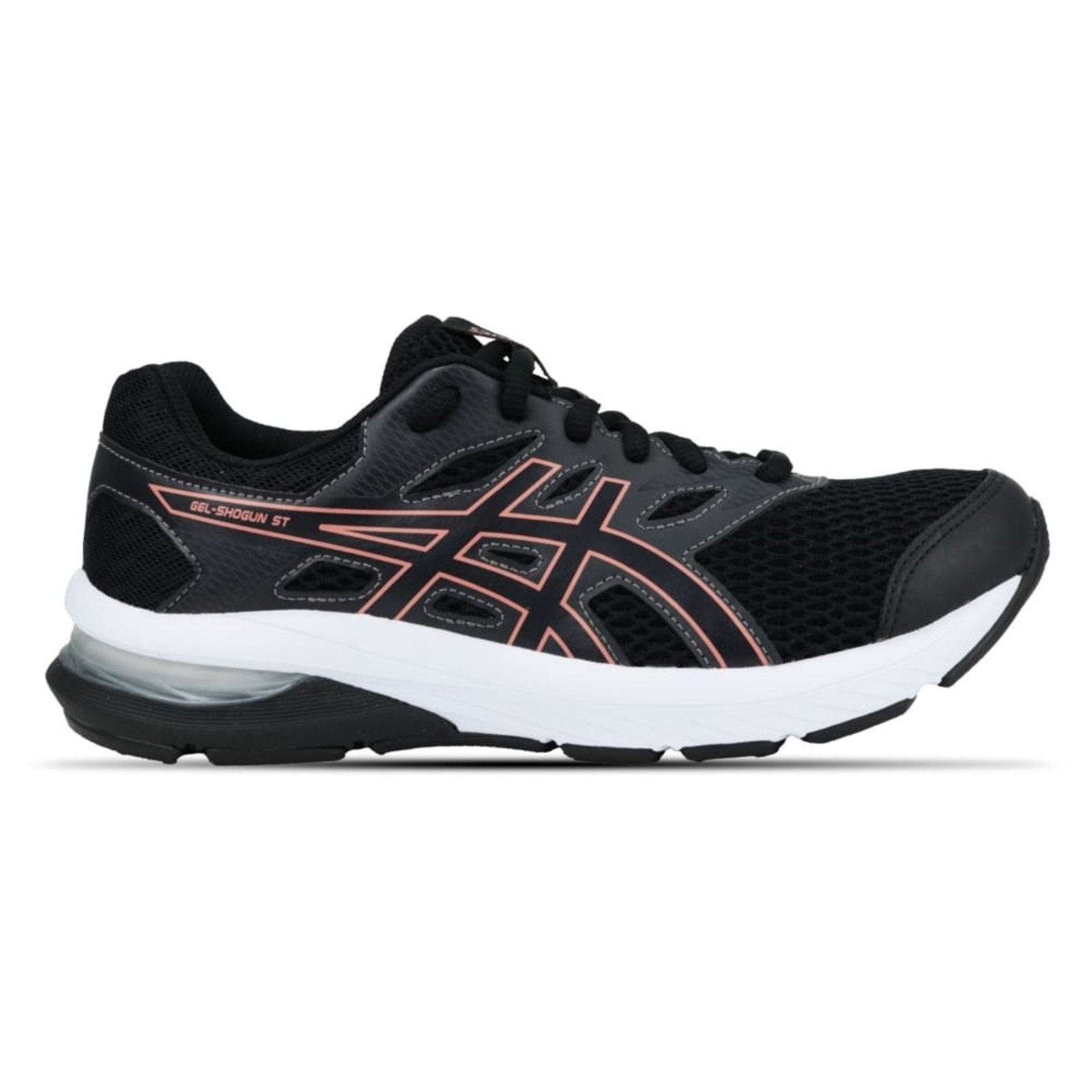 Tênis ASICS GEL-Shogun St - Feminino - Preto/Rosa