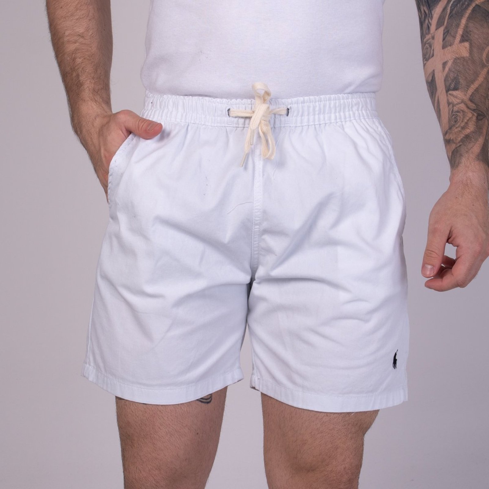 Shorts Sarja RL Branco