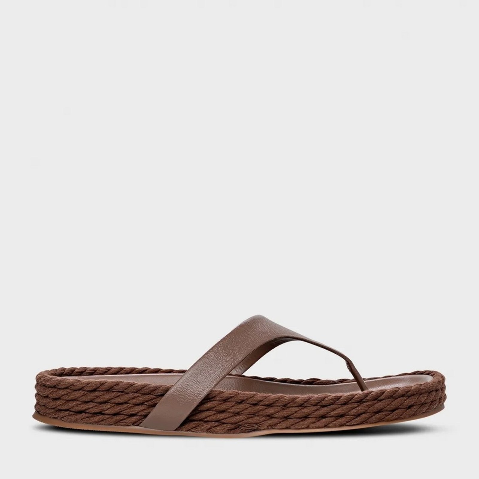 Chinelo Corda Carrano 822004 Marrom