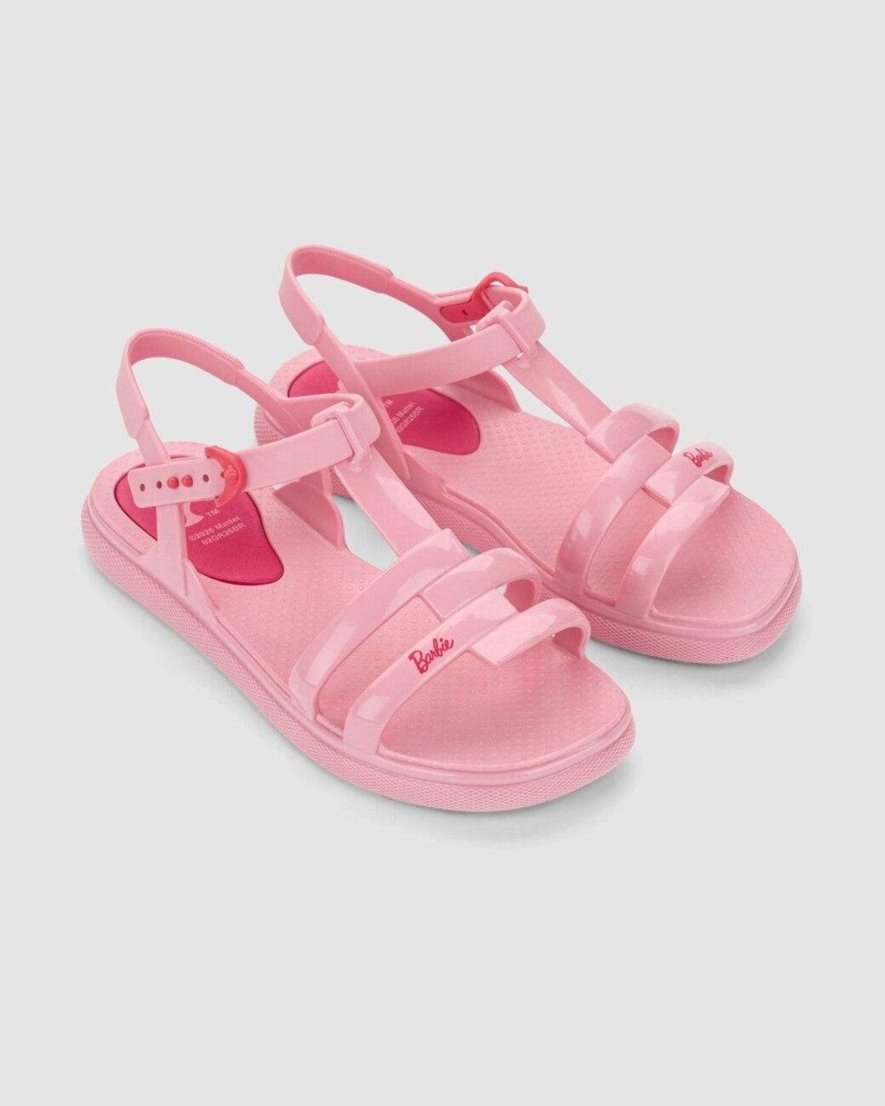 Infantil - Sandália Grendene Barbie Glass Rosa