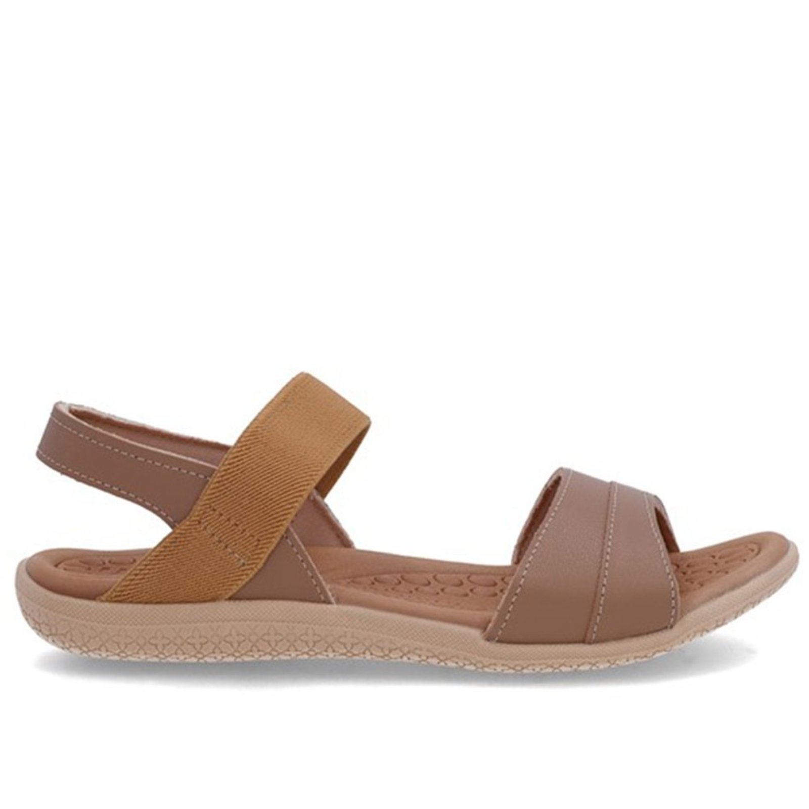 Sandália Feminino Usaflex Anatômica e Confortavel Premium Camel