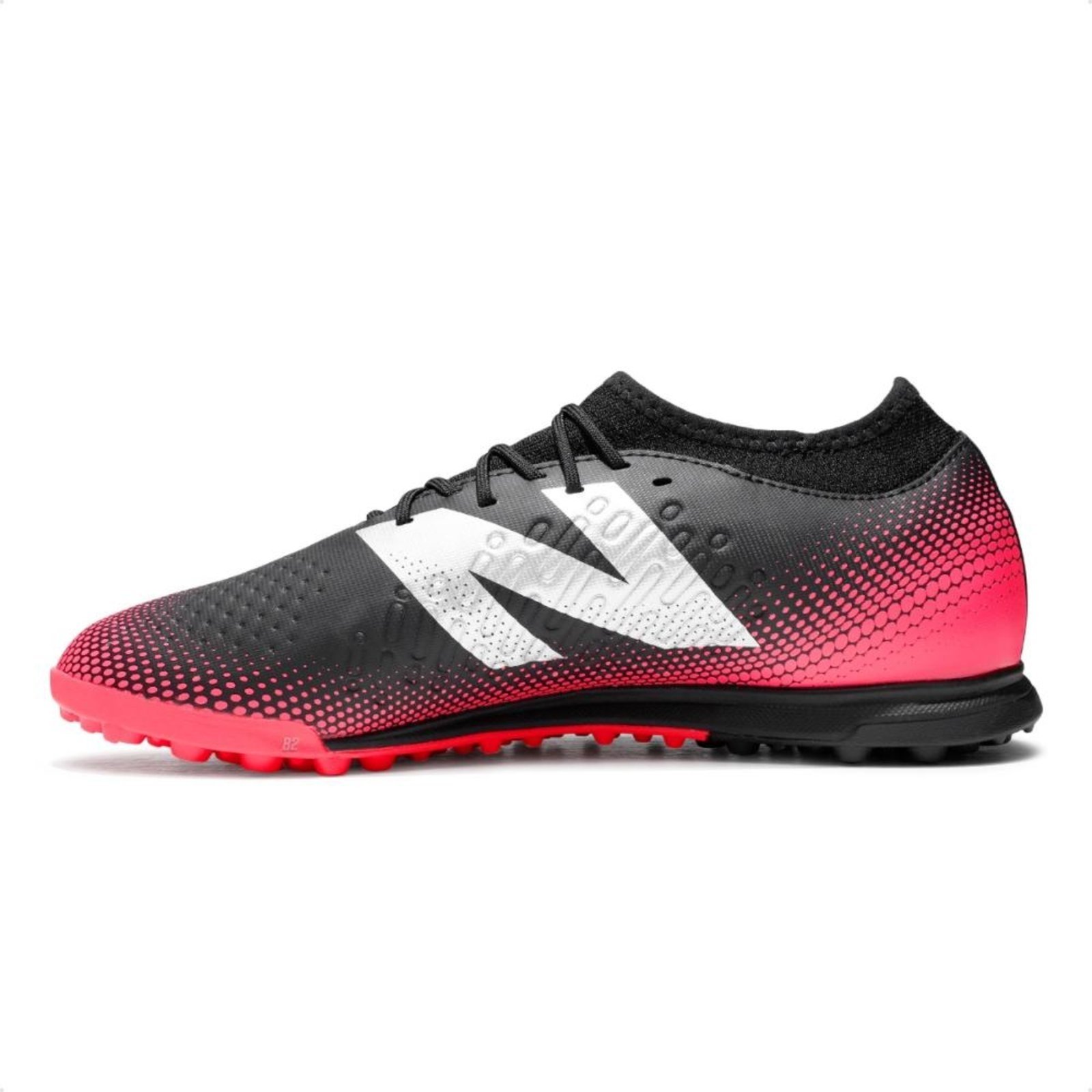 Vista 3 Chuteira Society New Balance Tekela Magique Tf V4+ Unisex branco New Balance branco