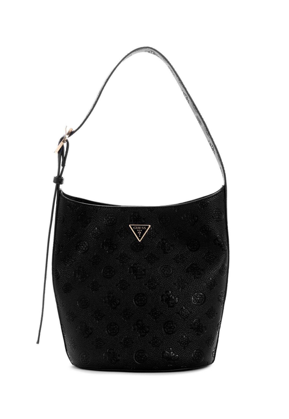 Vista 3 Bolsa Guess Cresidia Ii Bucket preto preto