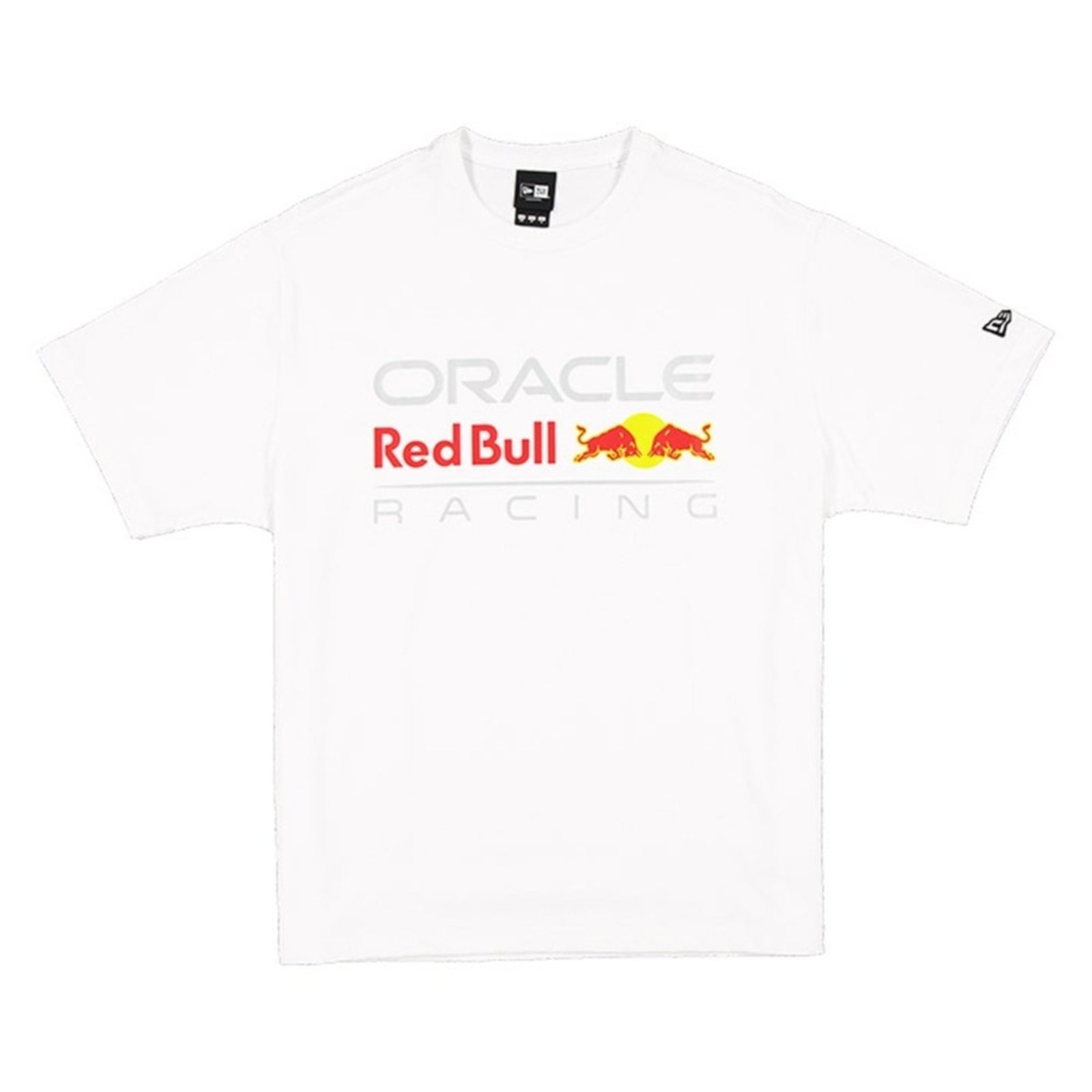 Camiseta New Era Regular Red Bull Racing Korea Drop Branco
