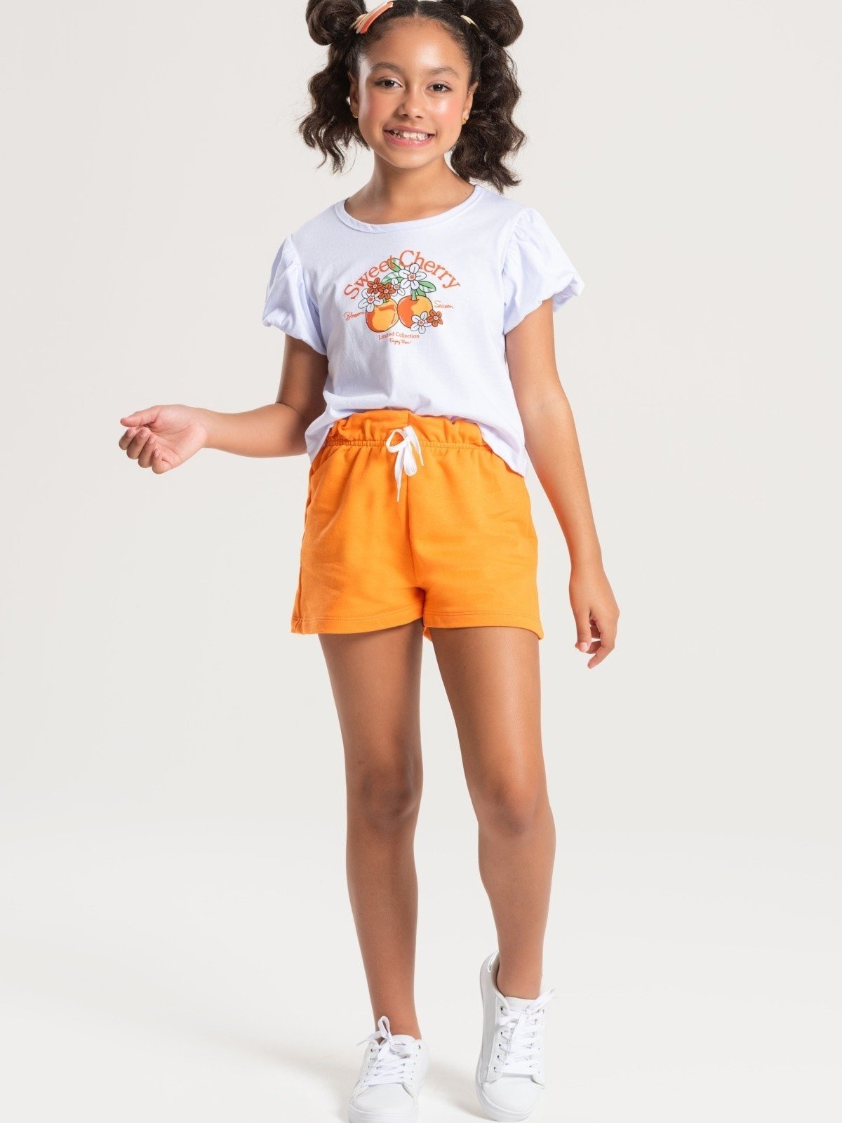 Vista 2 Infantil - Conjunto Platinum Doce Cereja PLATINUM KIDS branco PLATINUM KIDS branco