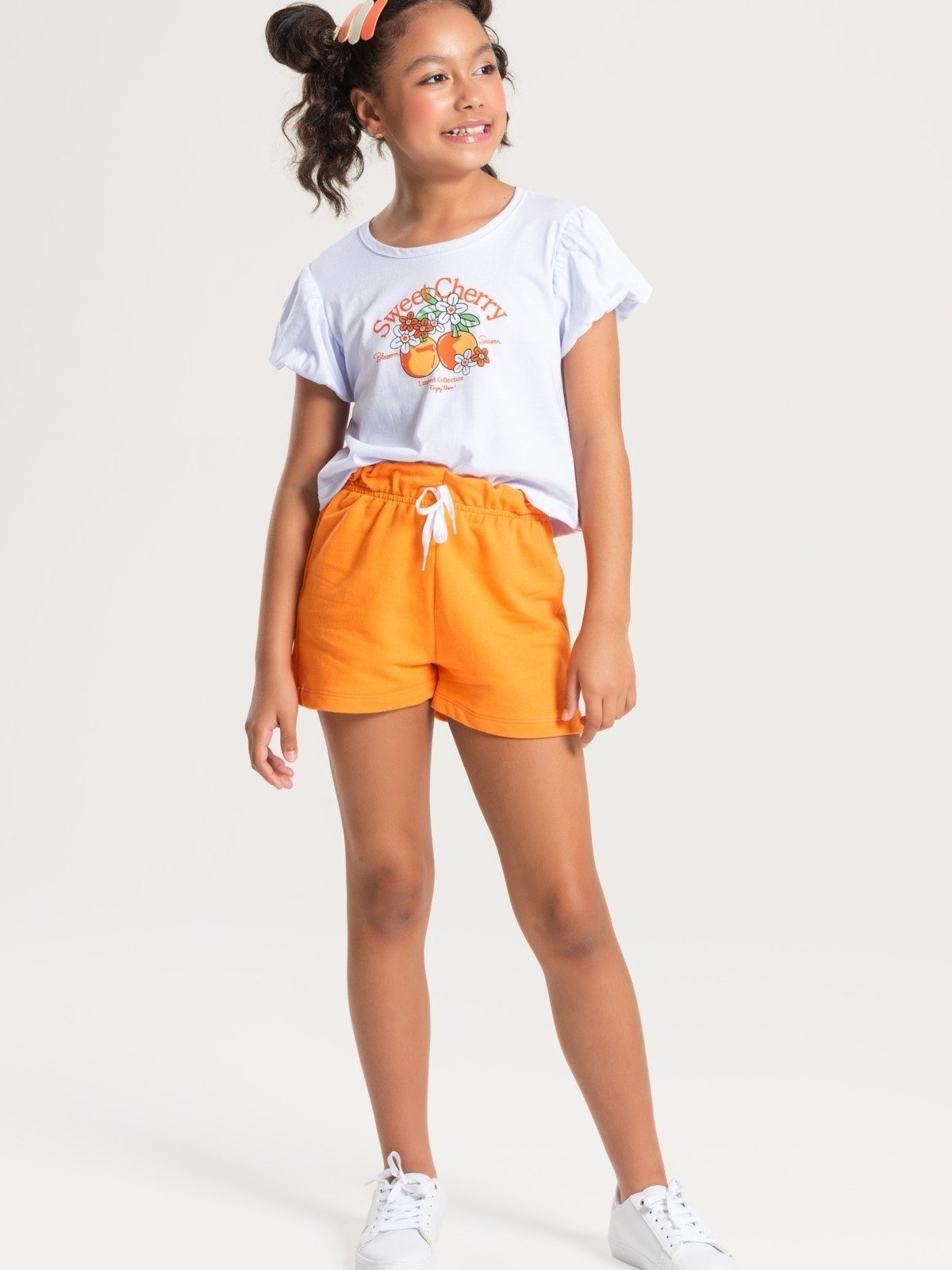 Vista 3 Infantil - Conjunto Platinum Doce Cereja PLATINUM KIDS branco PLATINUM KIDS branco