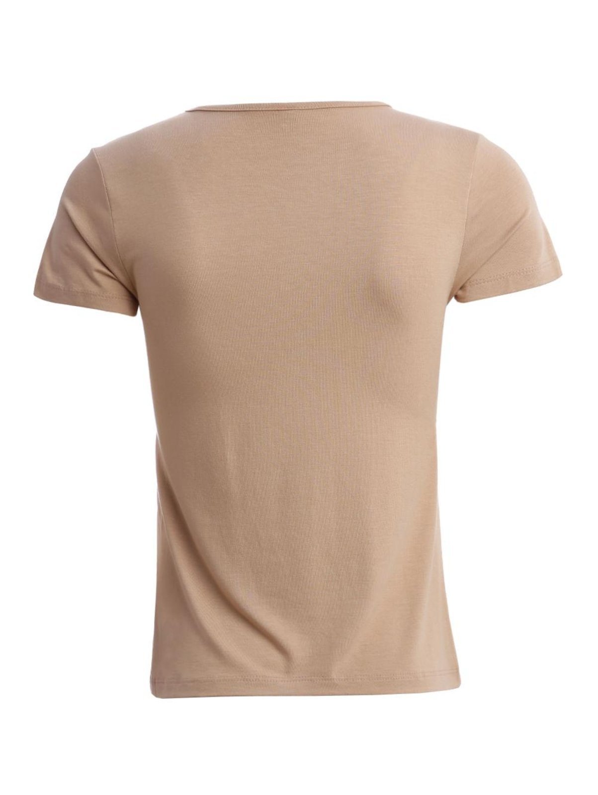 Vista 3 Blusa Estampada Manga Curta Feminina Bright Girl'S bege Bright Girl'S bege